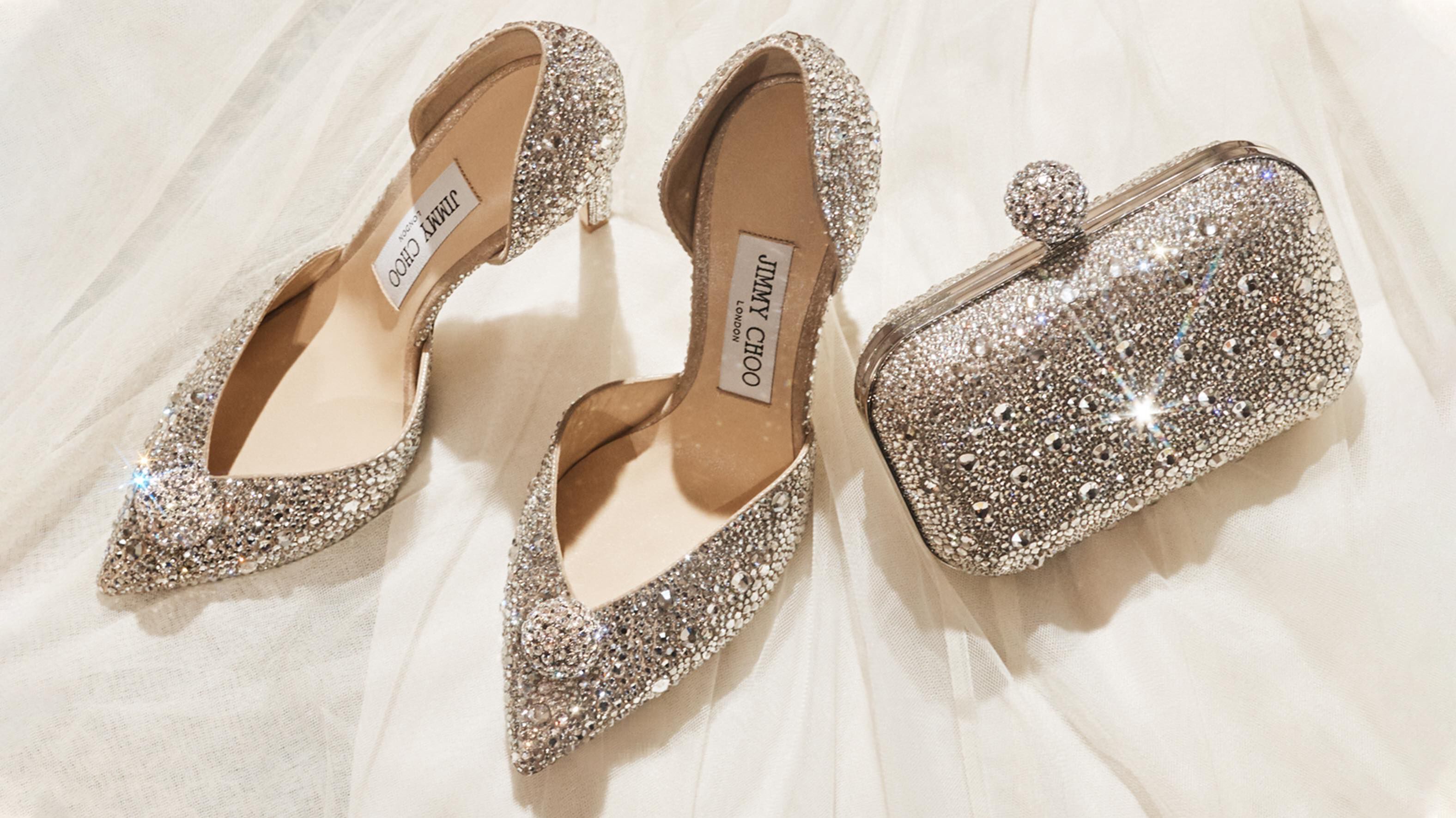 jimmy choo bling shoes