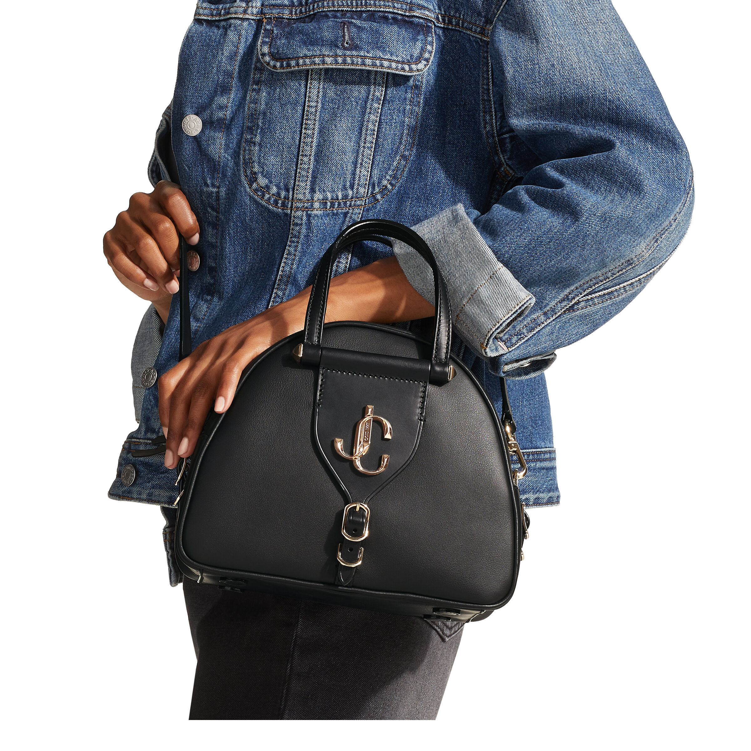 Jimmy choo 2025 varenne bowling bag