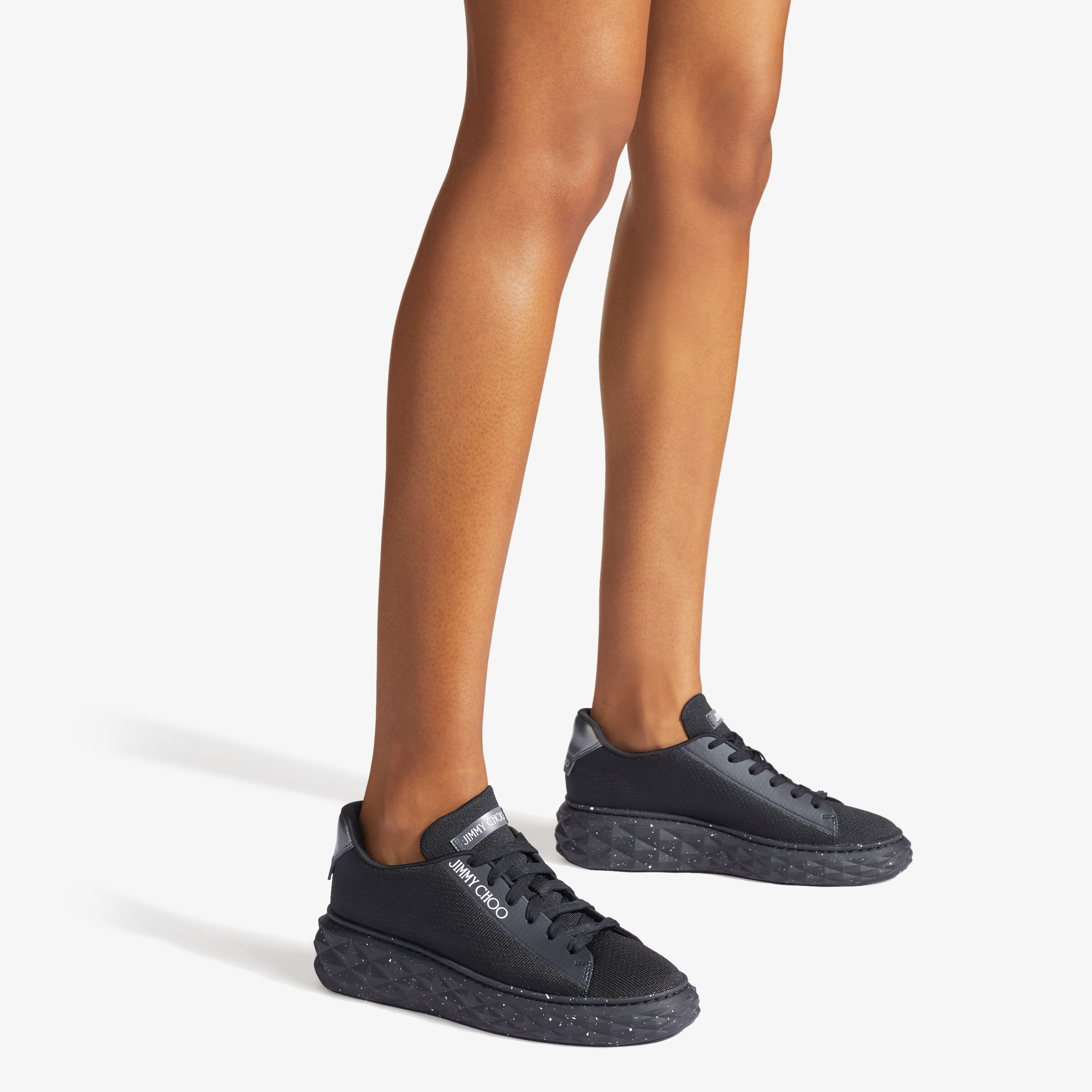 Jimmy choo best sale sneakers black