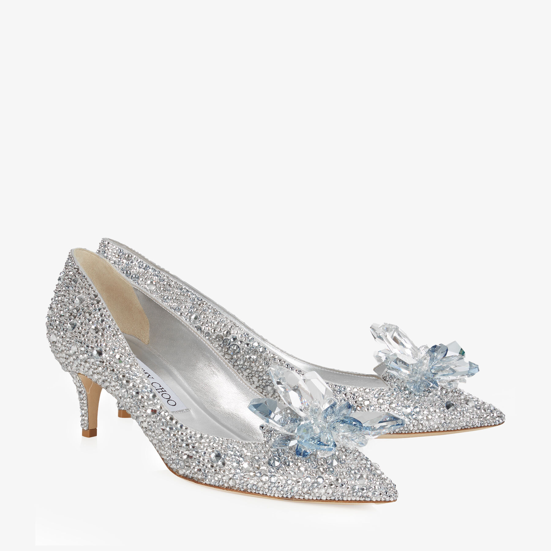 Crystal Covered Pointy Toe Pump | Allure | JIMMY CHOO