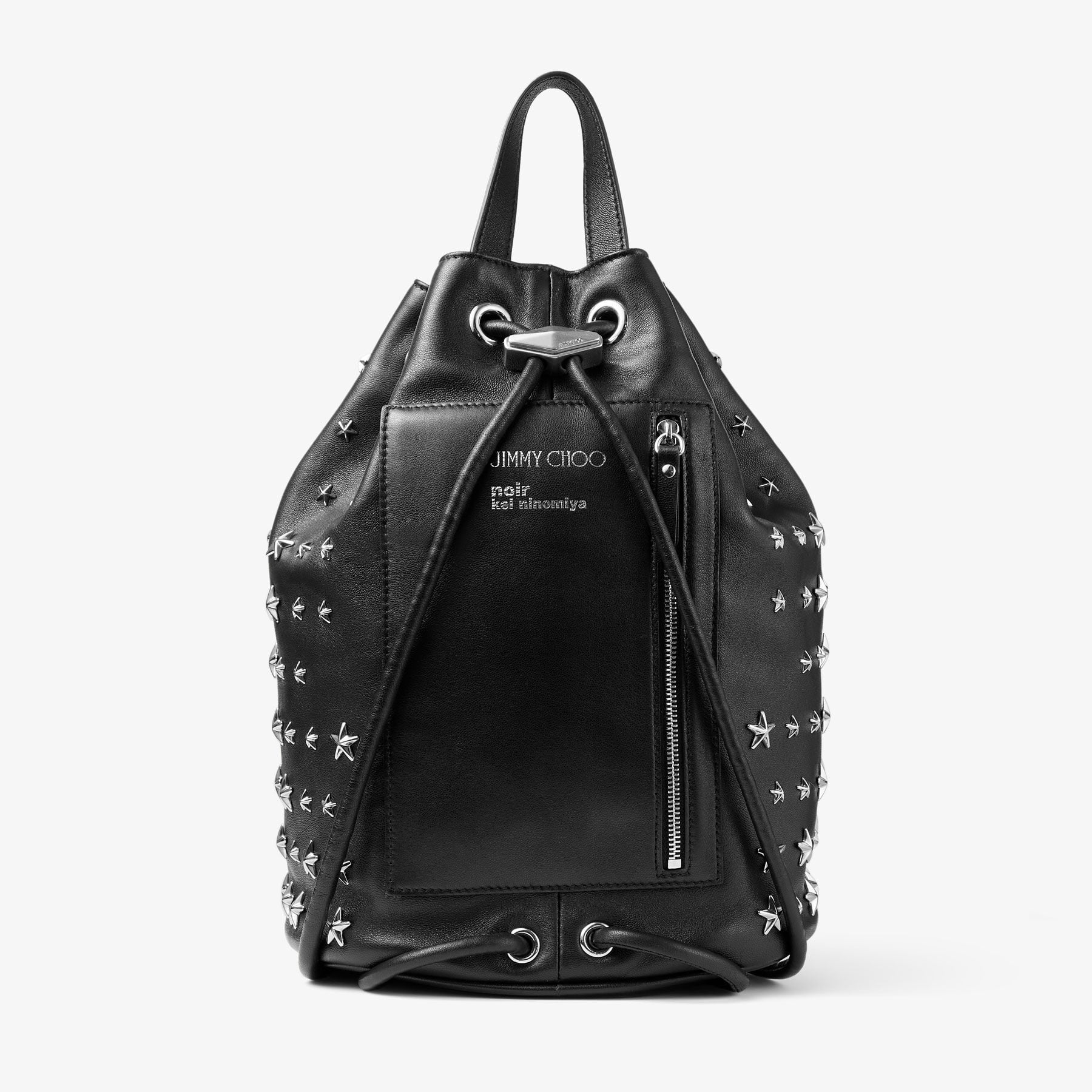 Jimmy Choo noir kei ninomiya Backpack | Black Nappa Leather
