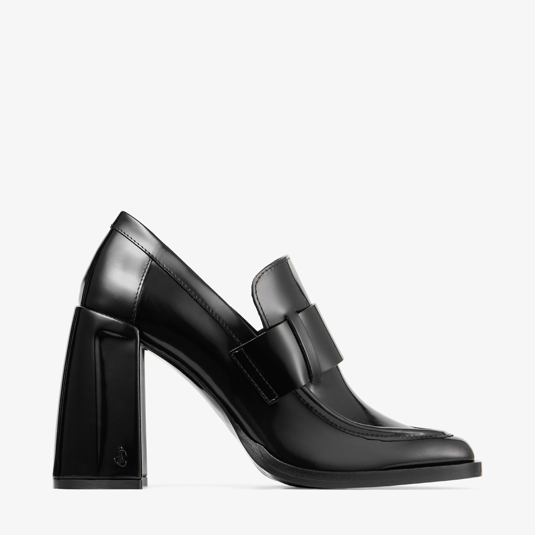 Tylor 95 | Black Soft Spazzolato Pumps | JIMMY CHOO