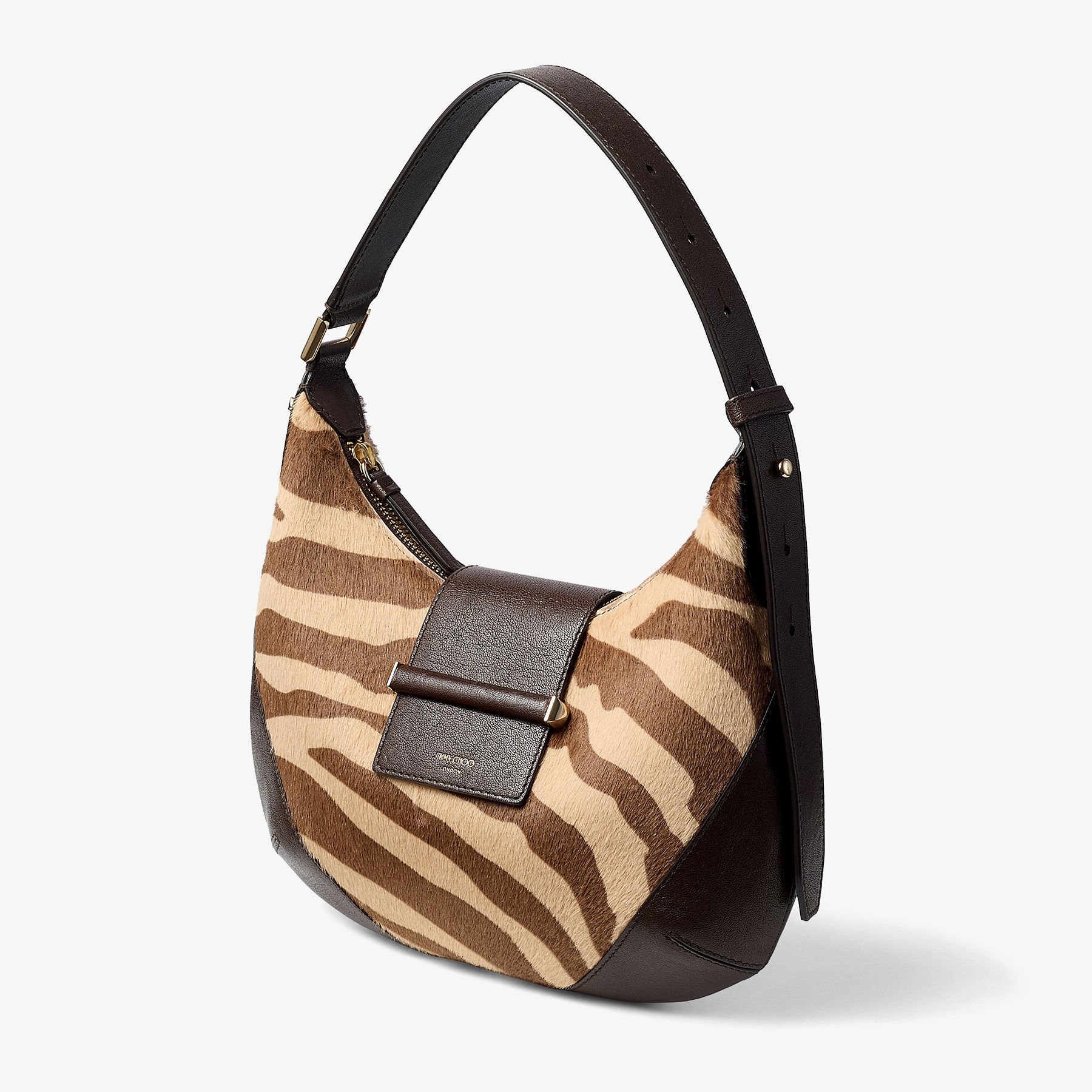 mｍczo 新品、未使用　JIMMY CHOO ベージュ ショルダー JIMMY CHOO ジミーチュウ バッグ 鞄 ショルダーバッグ
