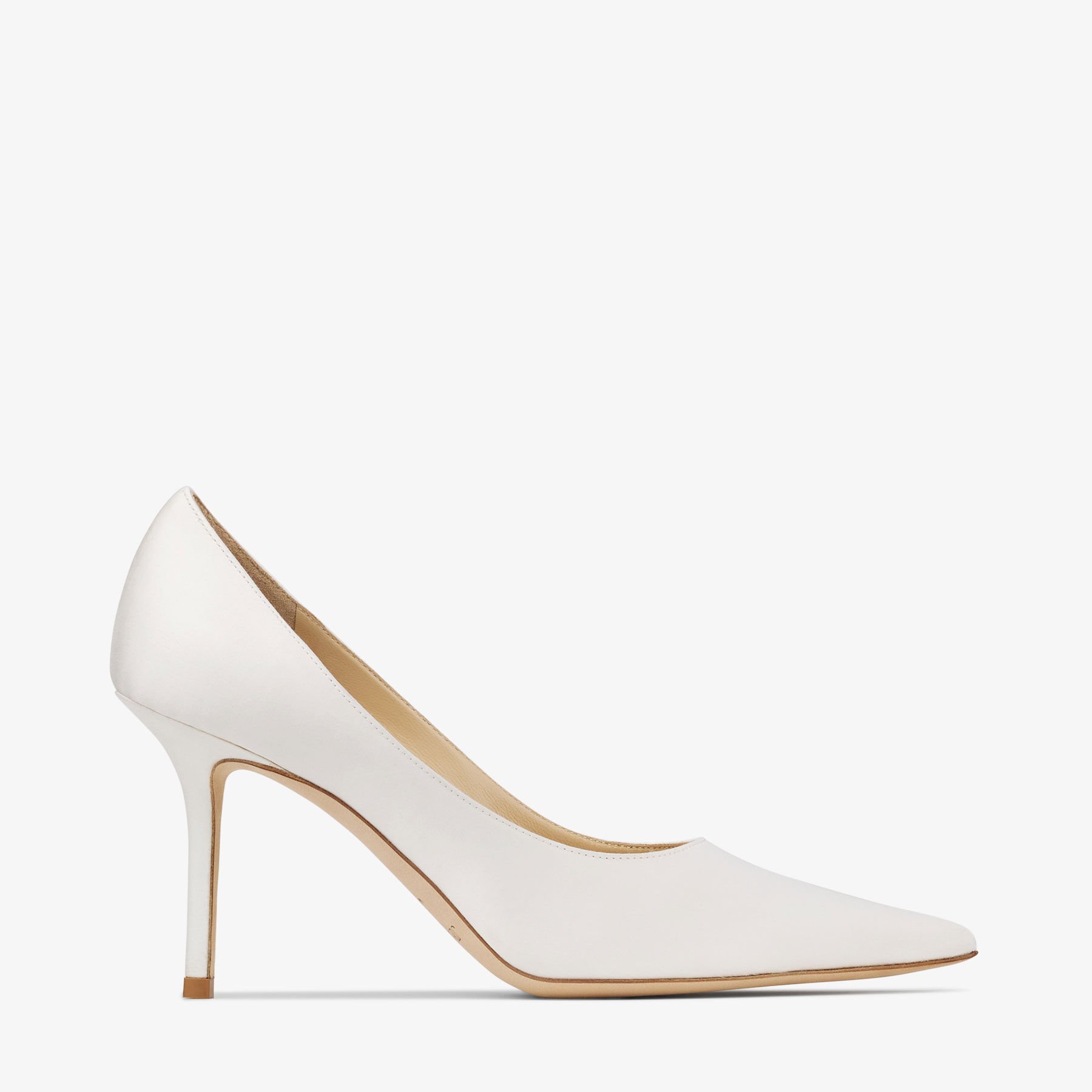 Love 85 | Ivory Satin Pumps | JIMMY CHOO