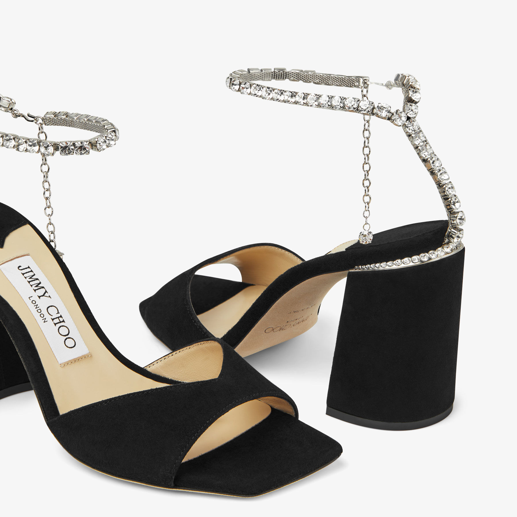 Jimmy choo joya store 85mm leather sandals