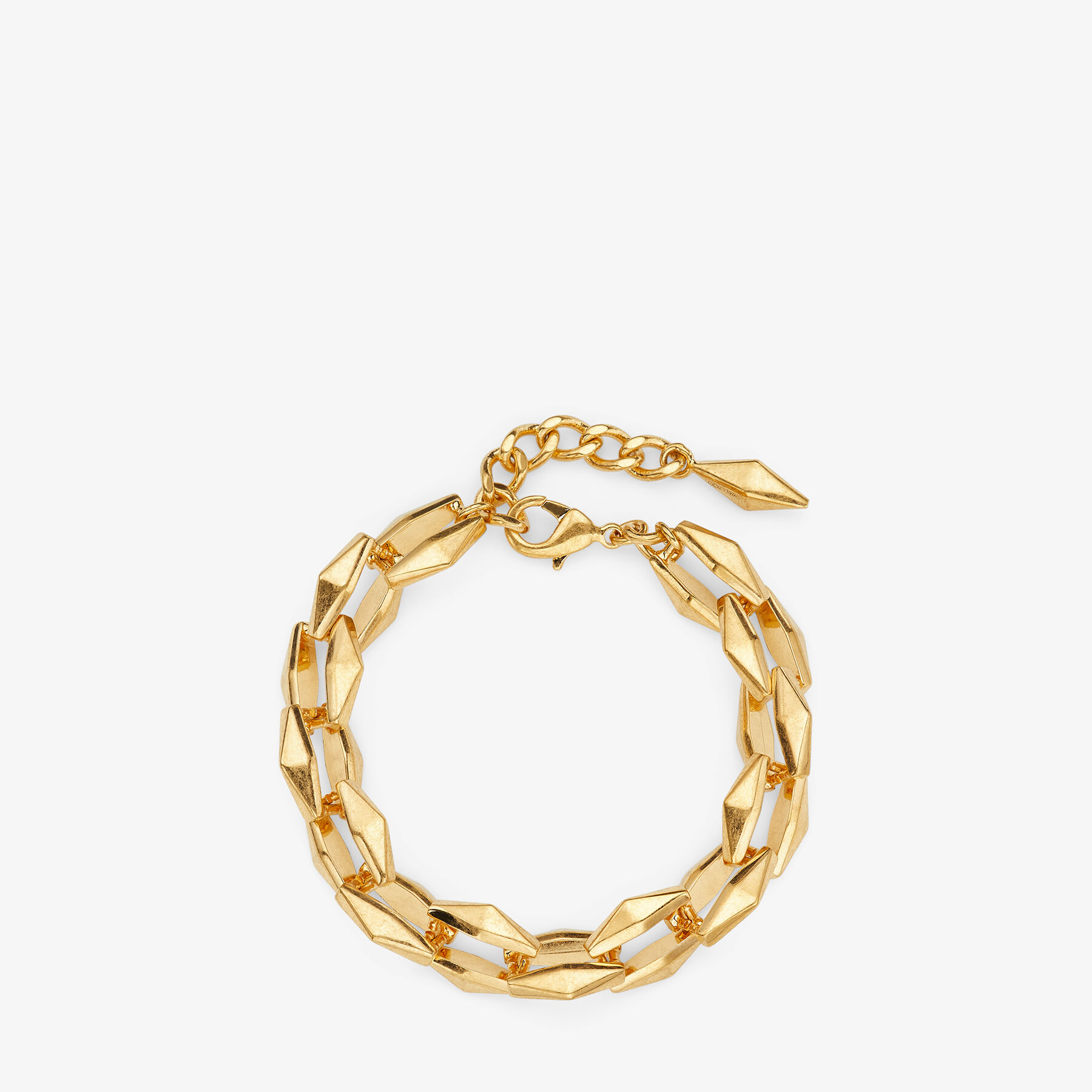 Gold-Finish Diamond Chain Bracelet | Diamond | Jewellery Collection | JIMMY  CHOO