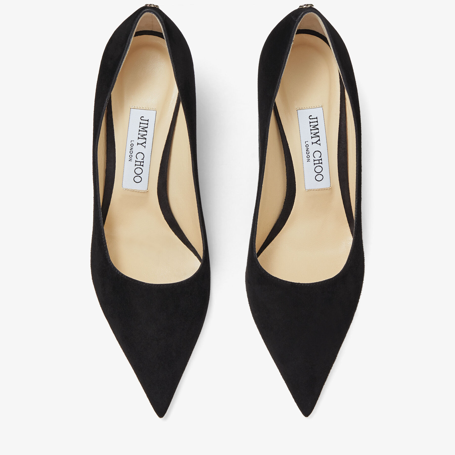 Jimmy choo best sale black suede pumps