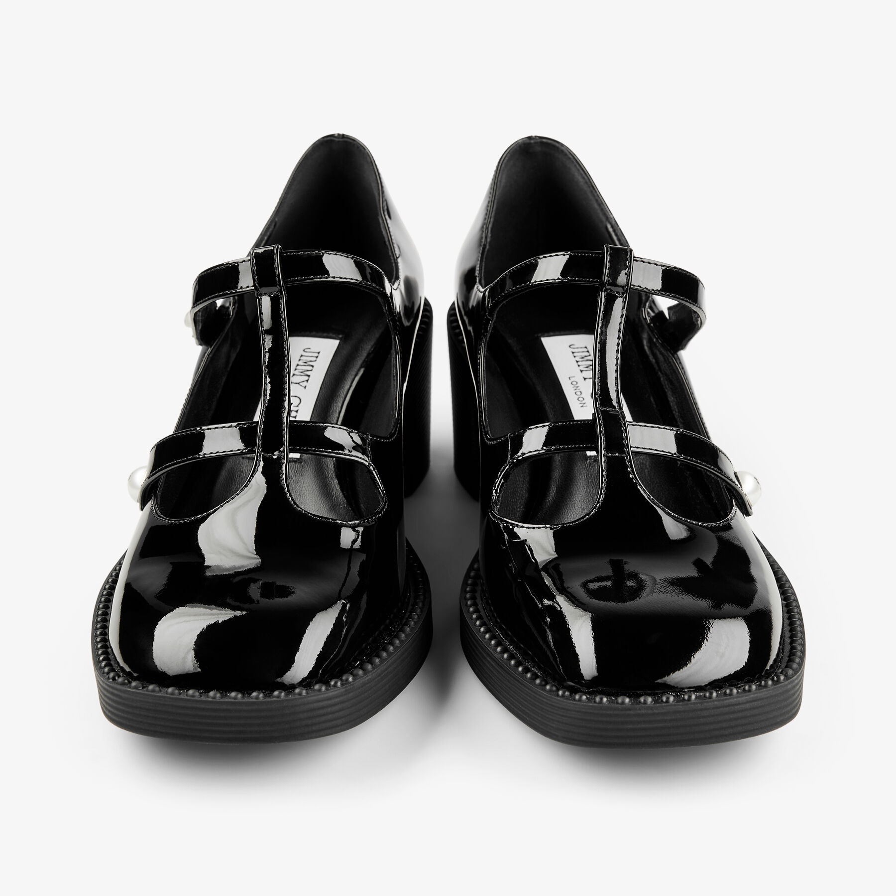 赤字商品/未使用 JIMMY CHOO 限定品超レイ38 ZEA 95｜メタルフラワー付き ブラックサテン・サンダル｜新作