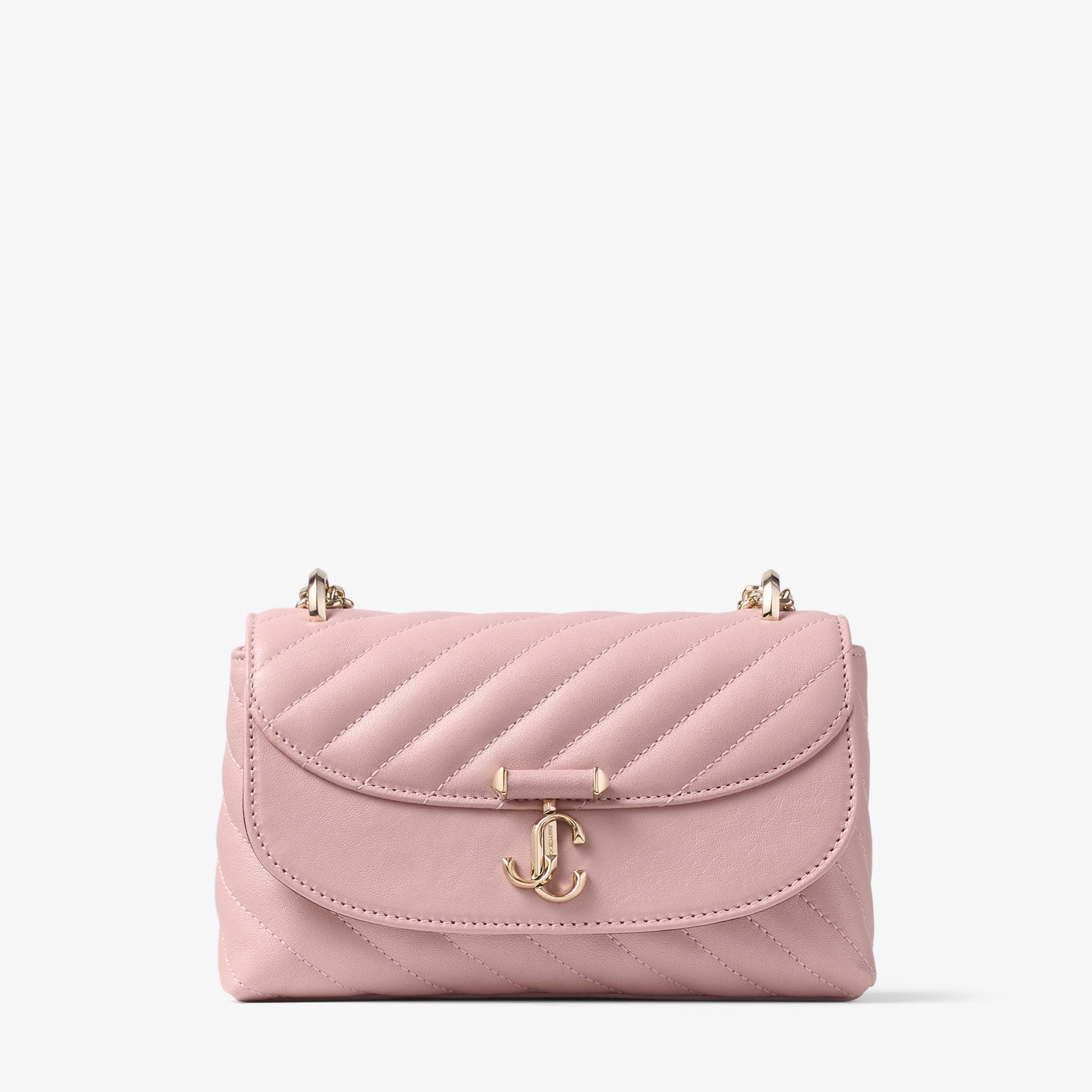 Curve CrosSling Backody Small | Rose Quilted Biker Leather