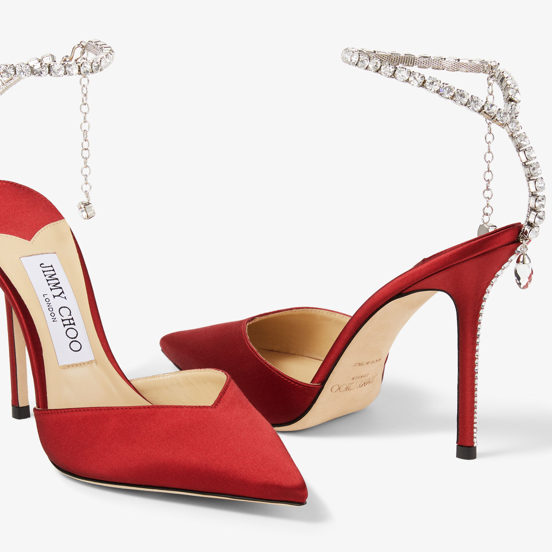 Jimmy choo red suede pumps hotsell