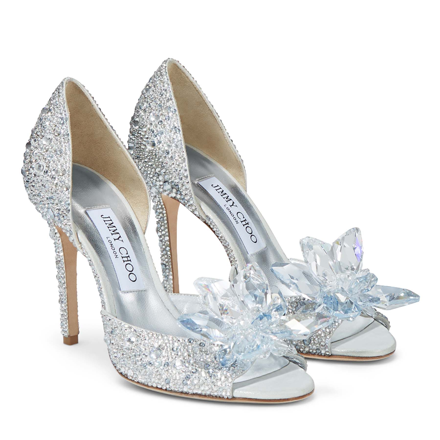 jimmy choo crystal shoes