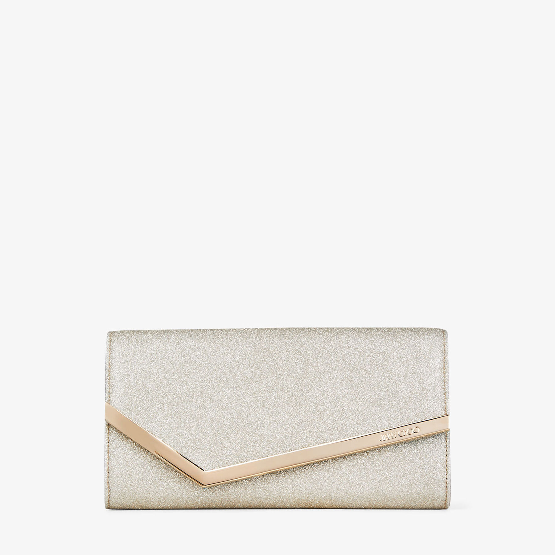 Platinum Ice Dusty Glitter Clutch Bag | Emmie | Pre Fall 18