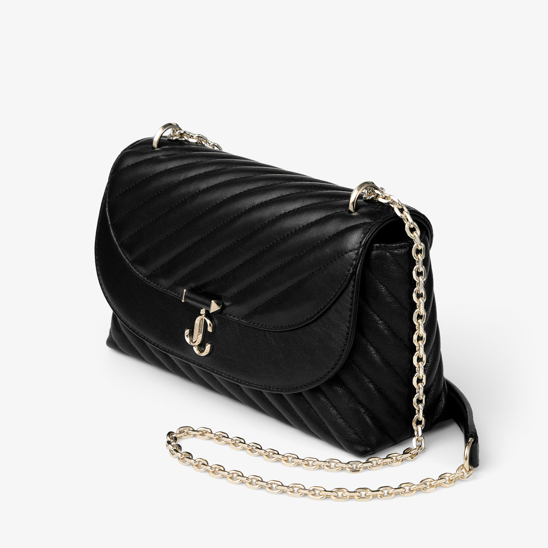 Women's Black Leather Crossbody Bags | Jimmy Choo UK