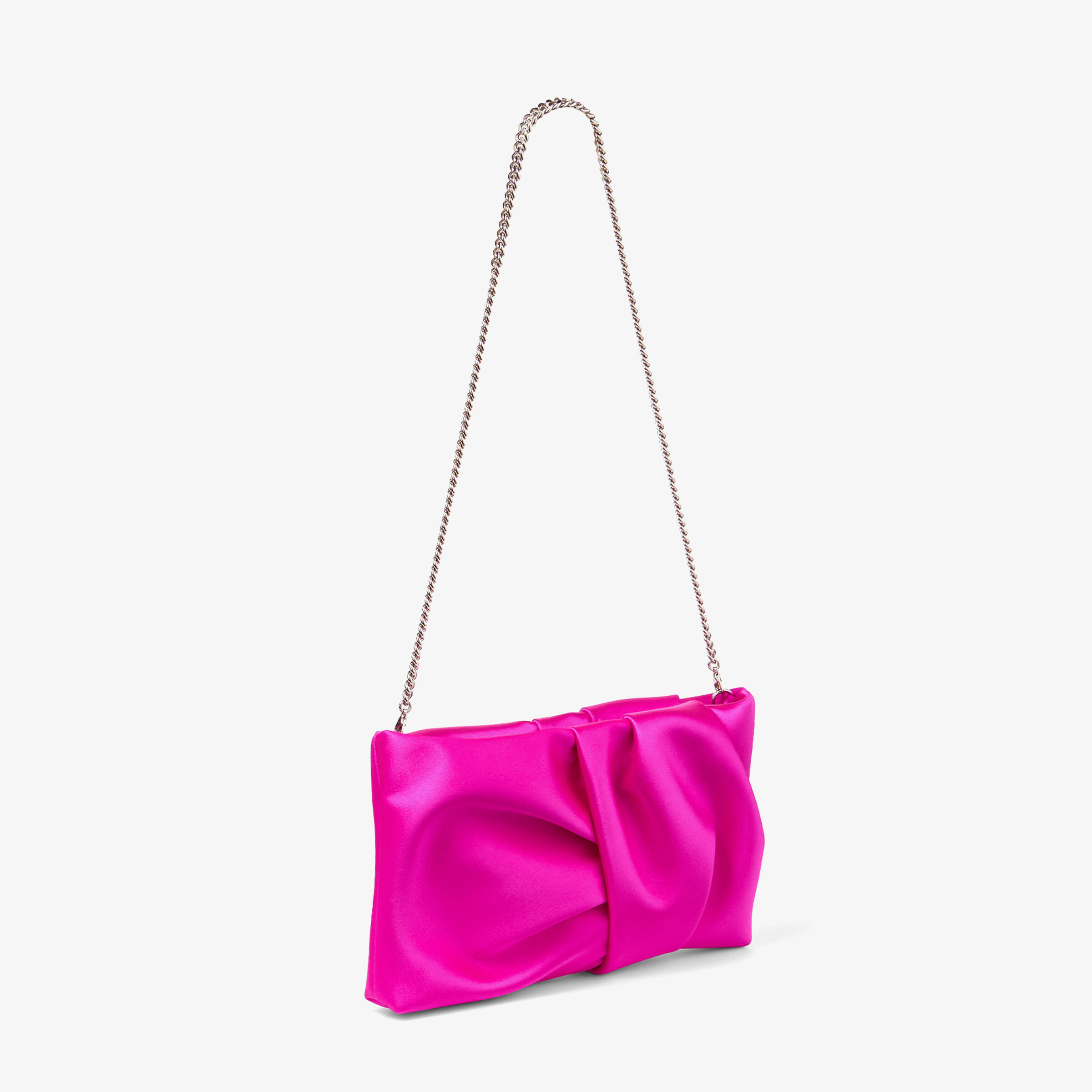 Fuschia clutch handbag 2025