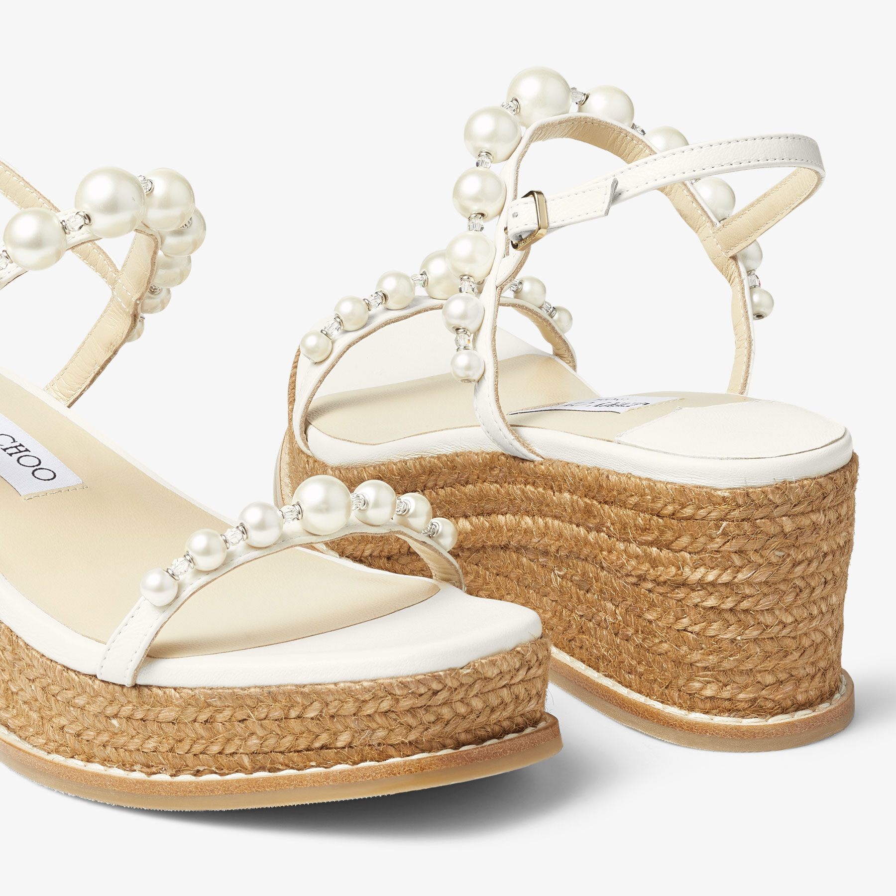 Pearl wedge sandals outlet