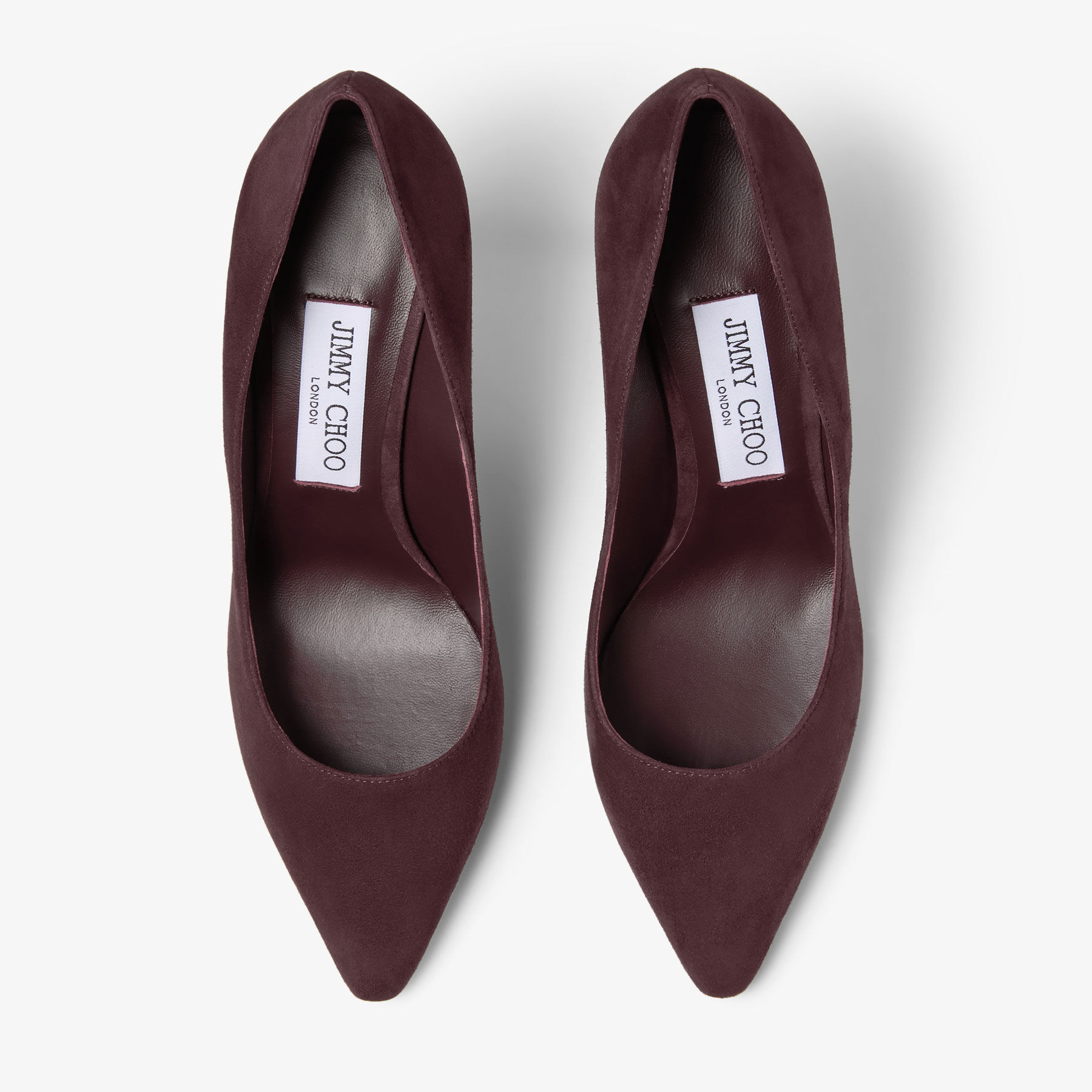 Women's Burgundy Suede Shoes | Jimmy Choo UK
