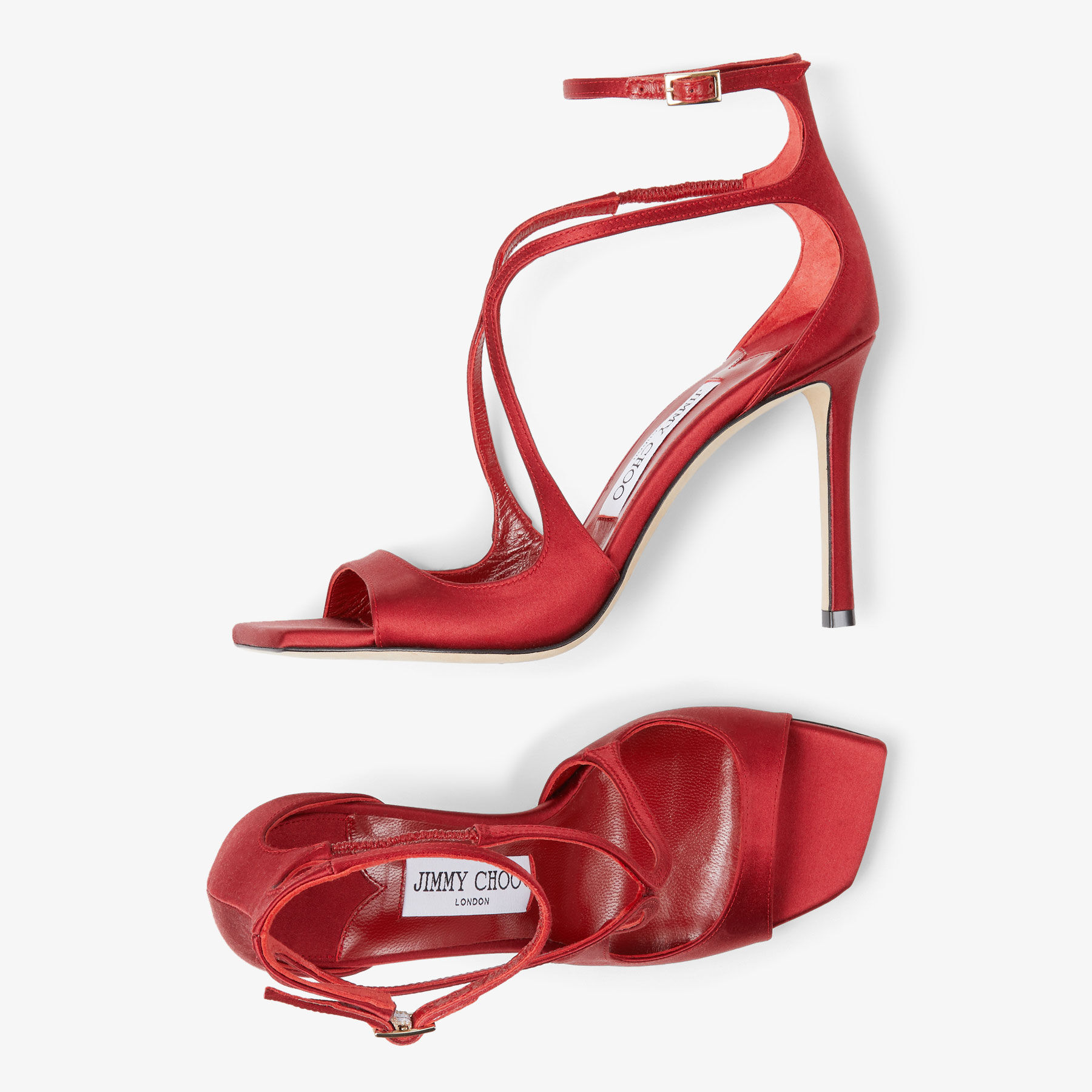 Jimmy choo outlet red heels
