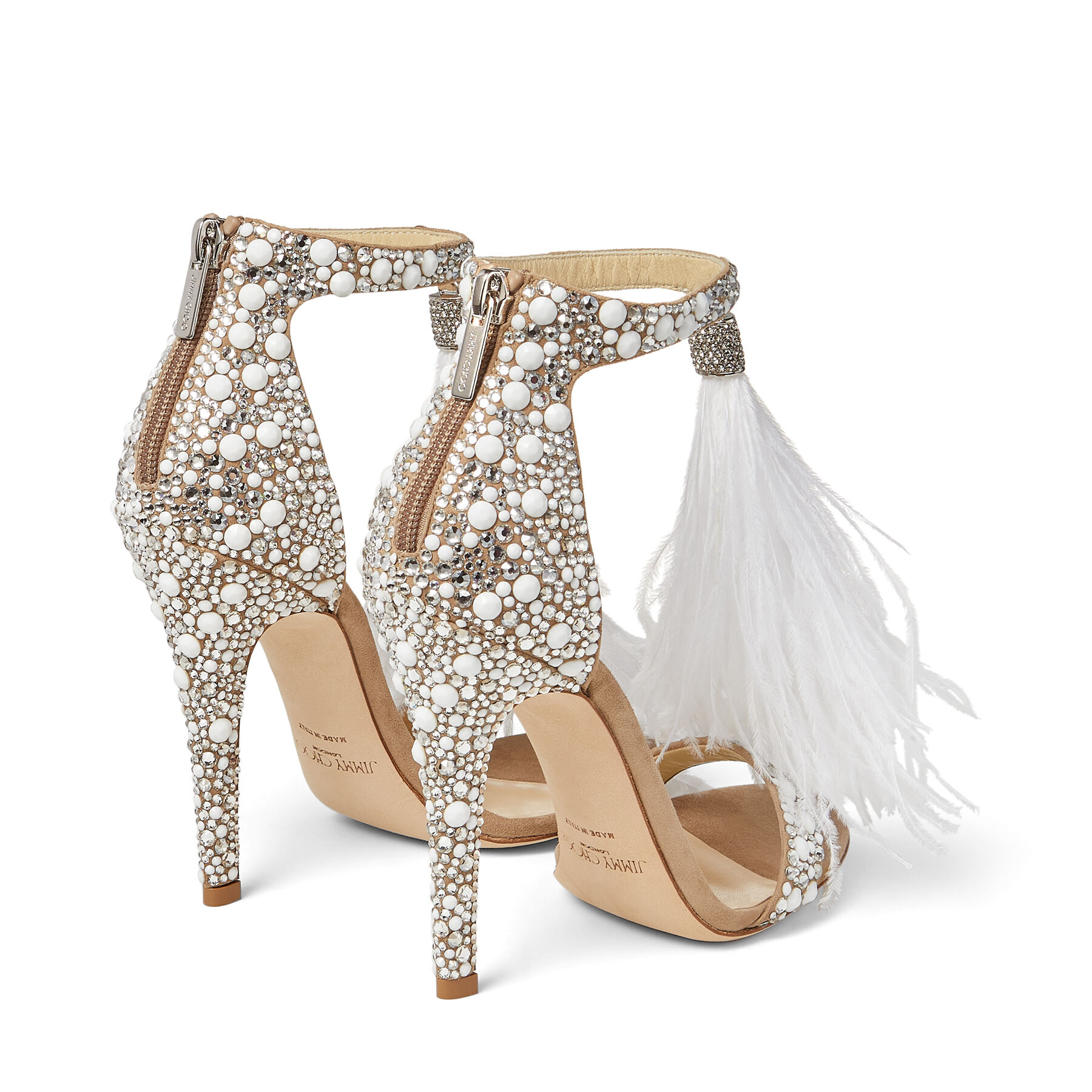 Jimmy choo fur best sale heels