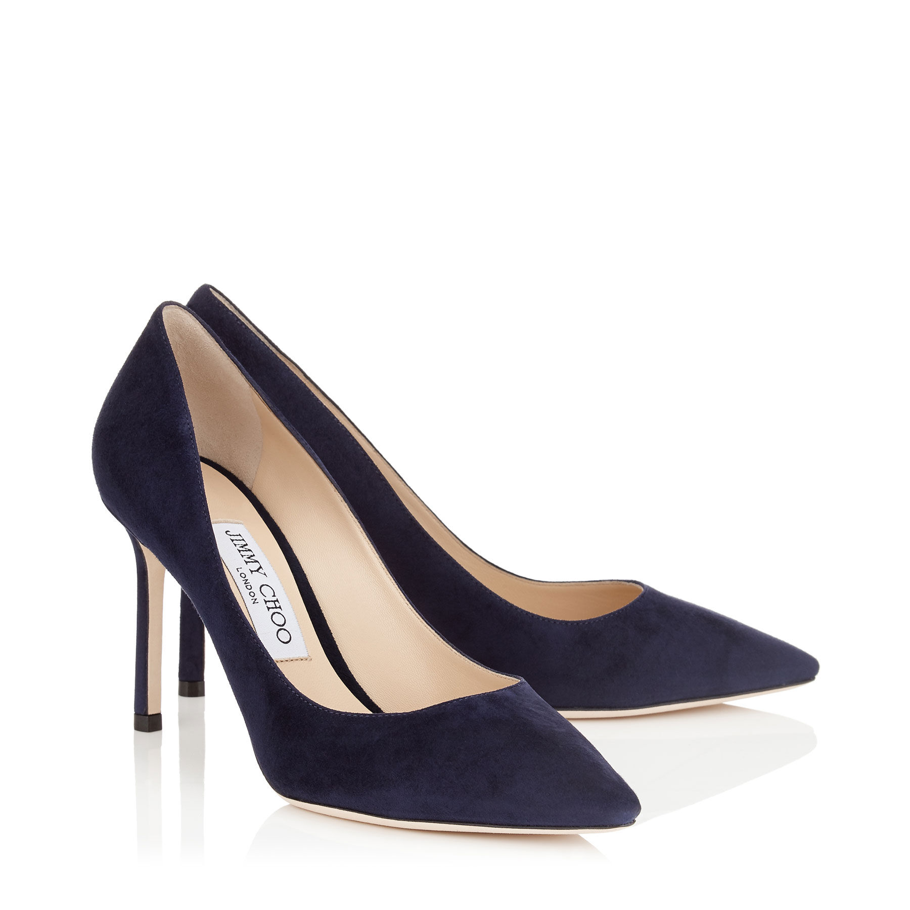 jimmy choo navy shoes