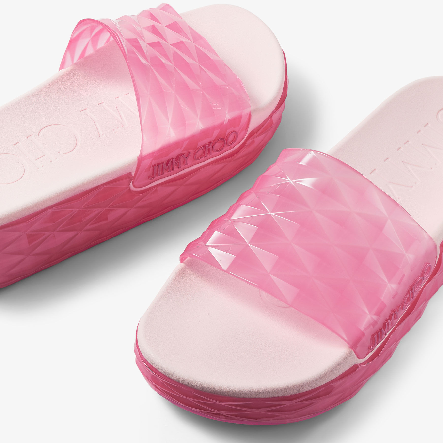 Jimmy choo slide sandals hot sale