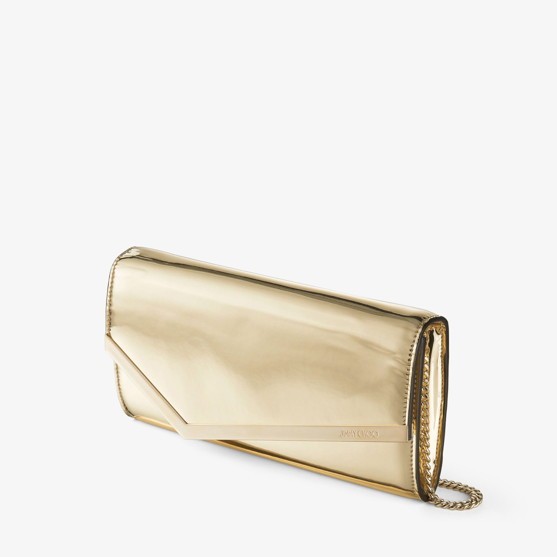 Mirror top clutch bag