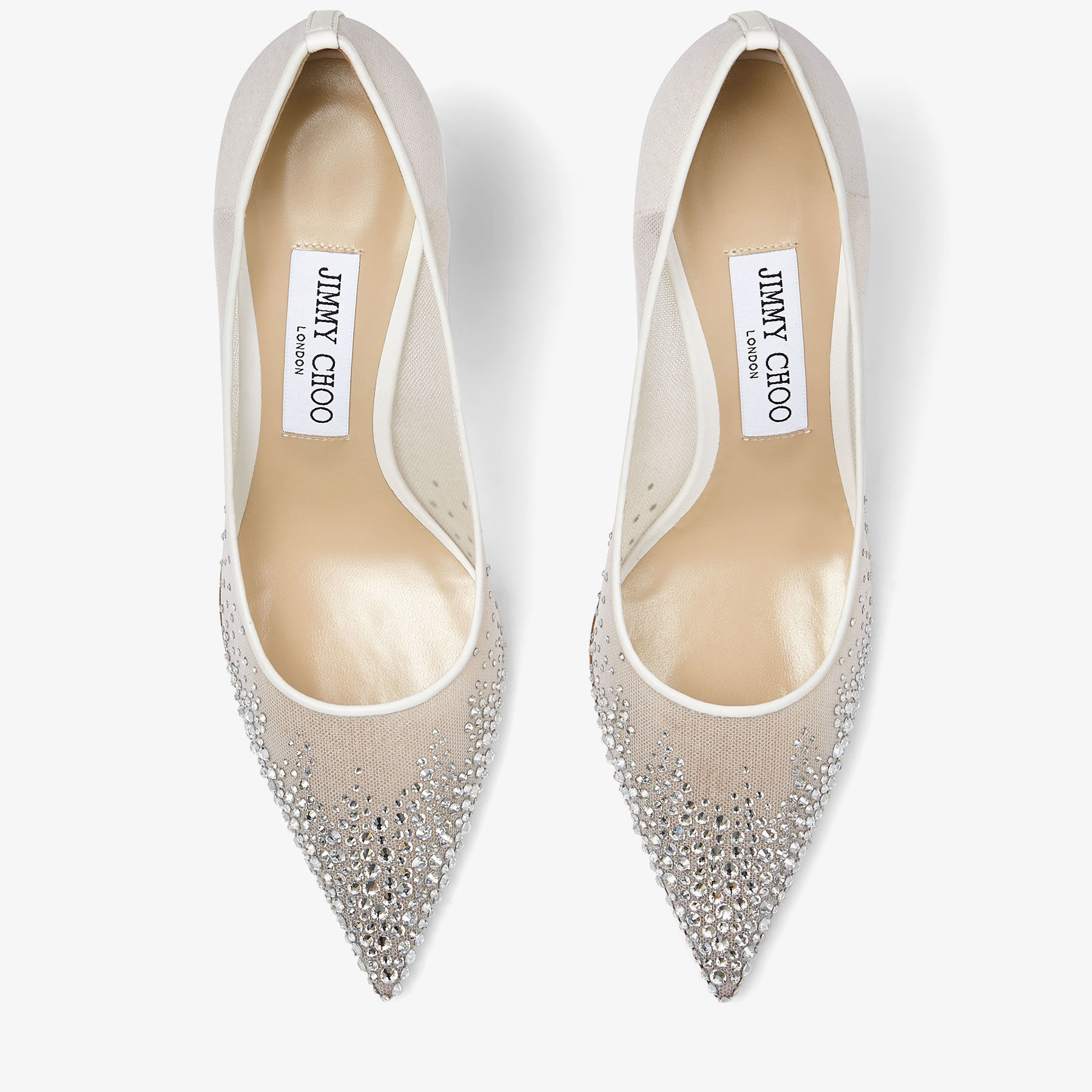 Jimmy choo heels white on sale