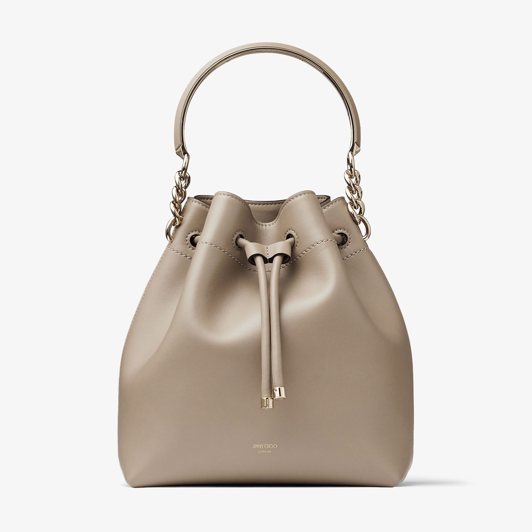 Beige bucket bag 2025
