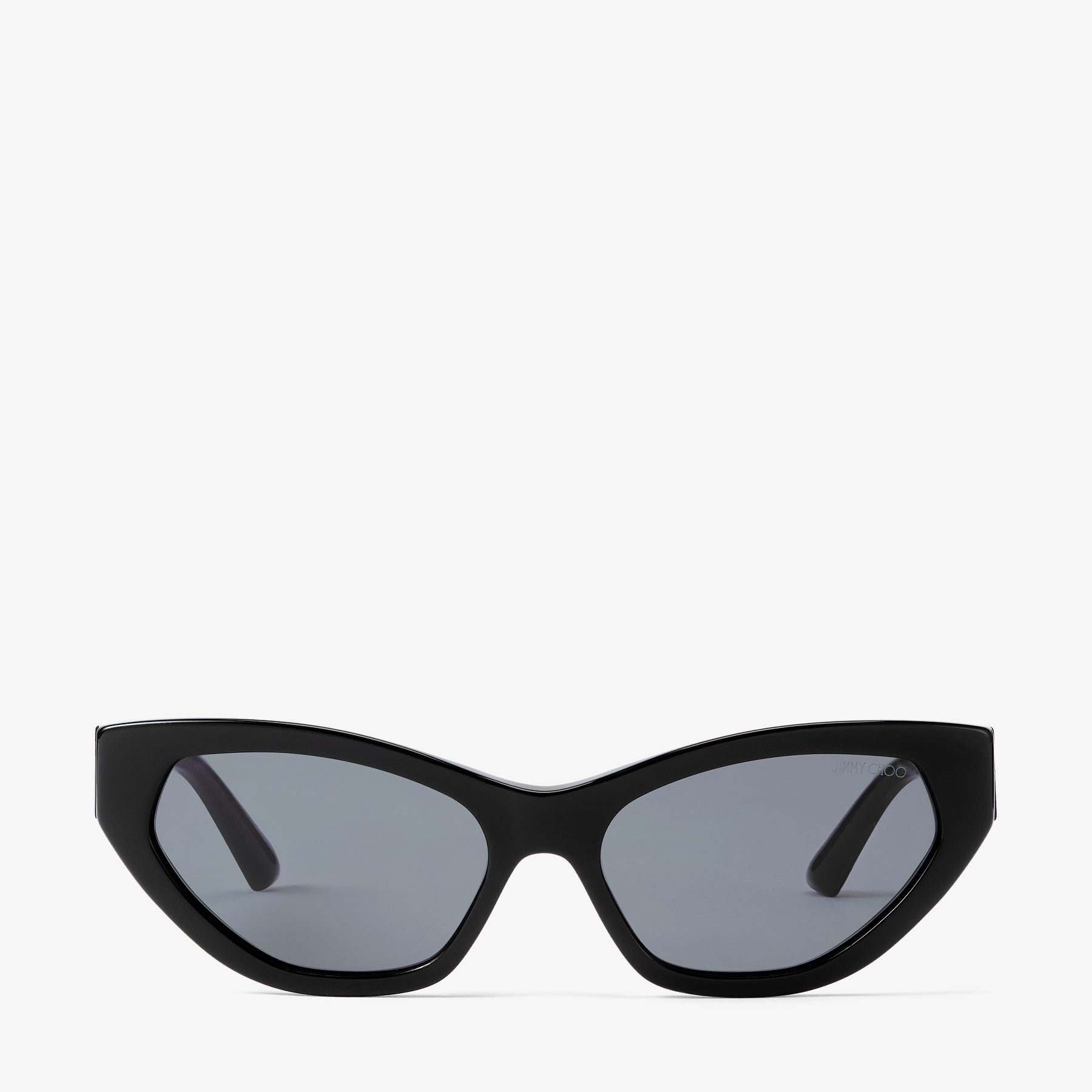 Layla | Black Cat Eye Sunglasses | JIMMY CHOO CA UK