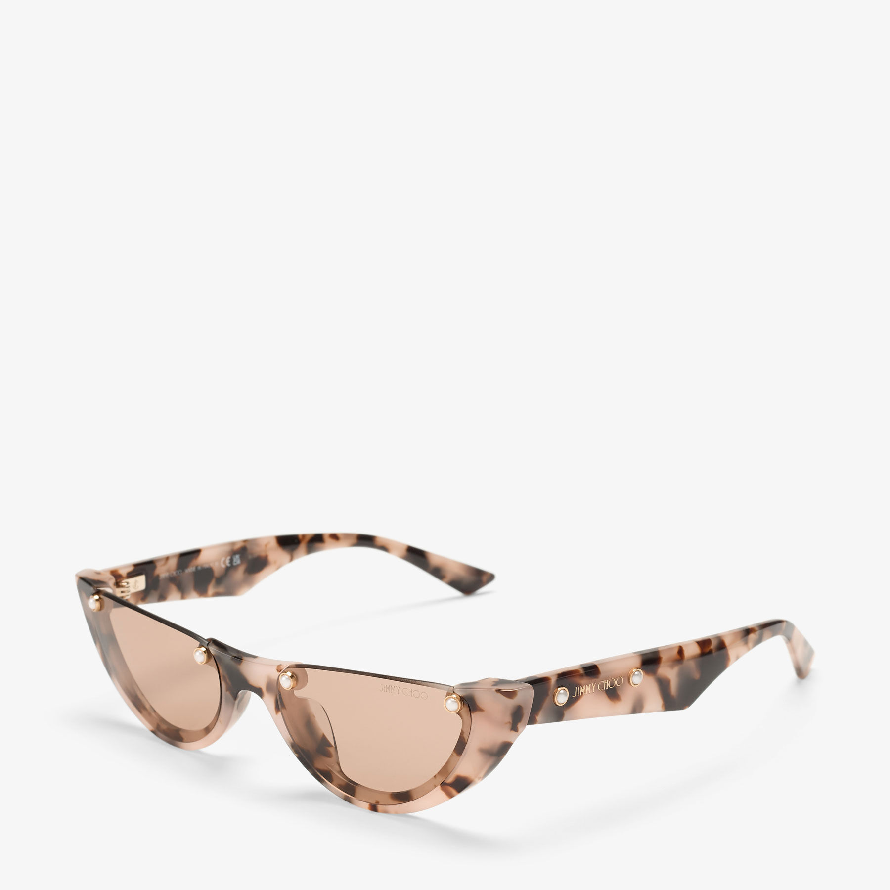 JIMMY CHOO Selby 57MM Cat Eye Sunglasses in HAVANA NEW Buy Jimmy Choo Sunglasses SELBY/G/S FWM/NQ 57 | GEM  main image 4