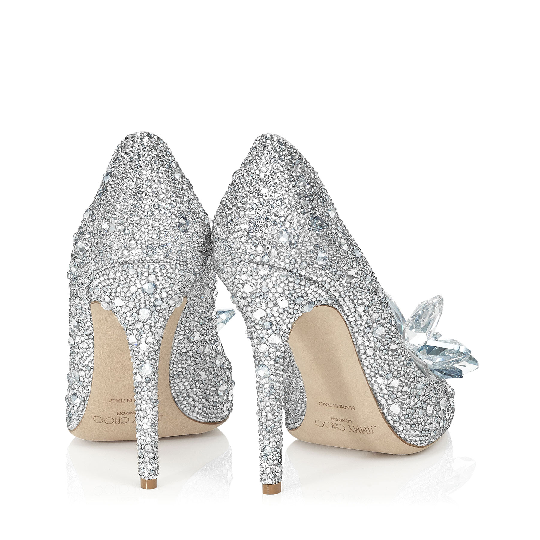 jimmy choo cinderella crystal shoes