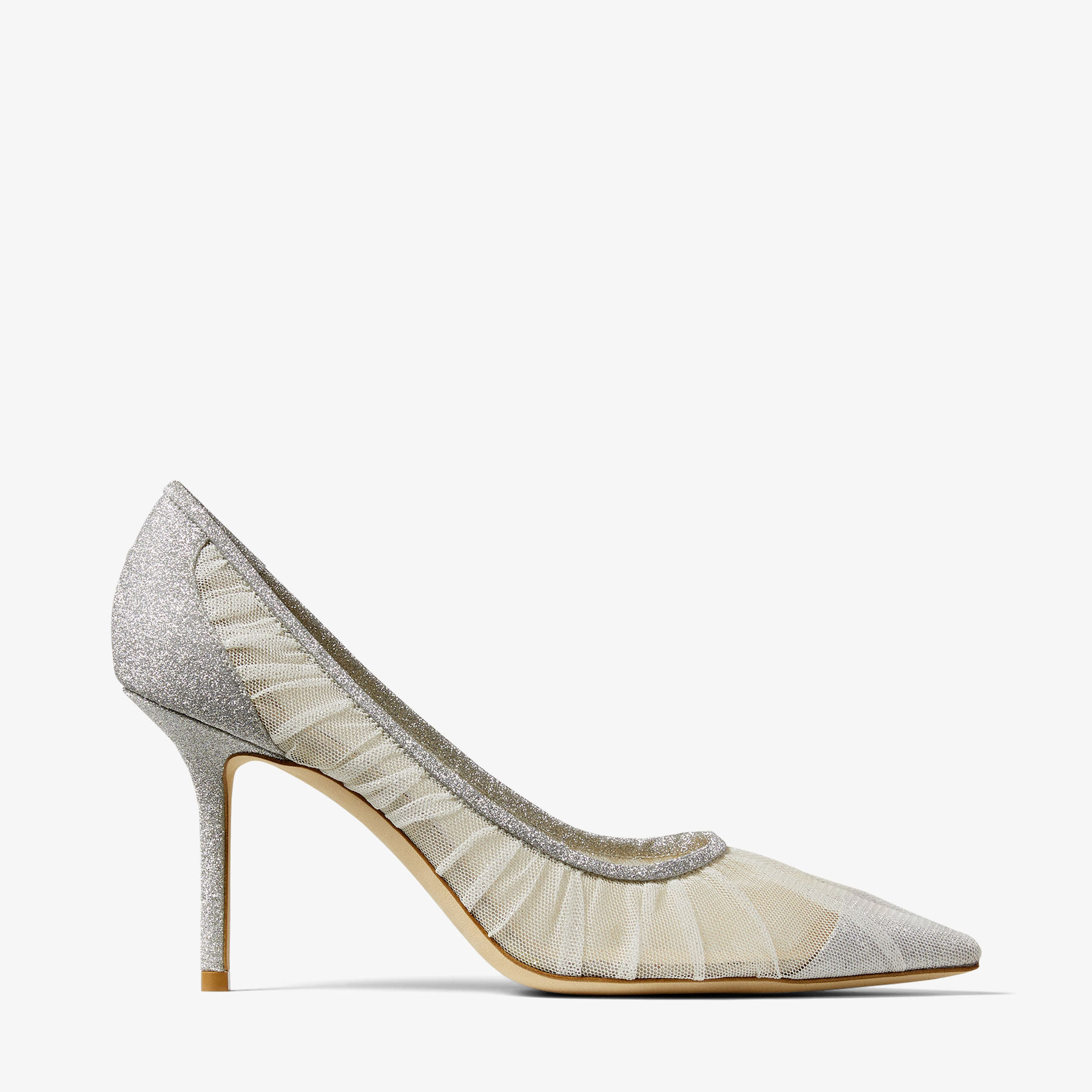Jimmy choo best sale glitter high heels
