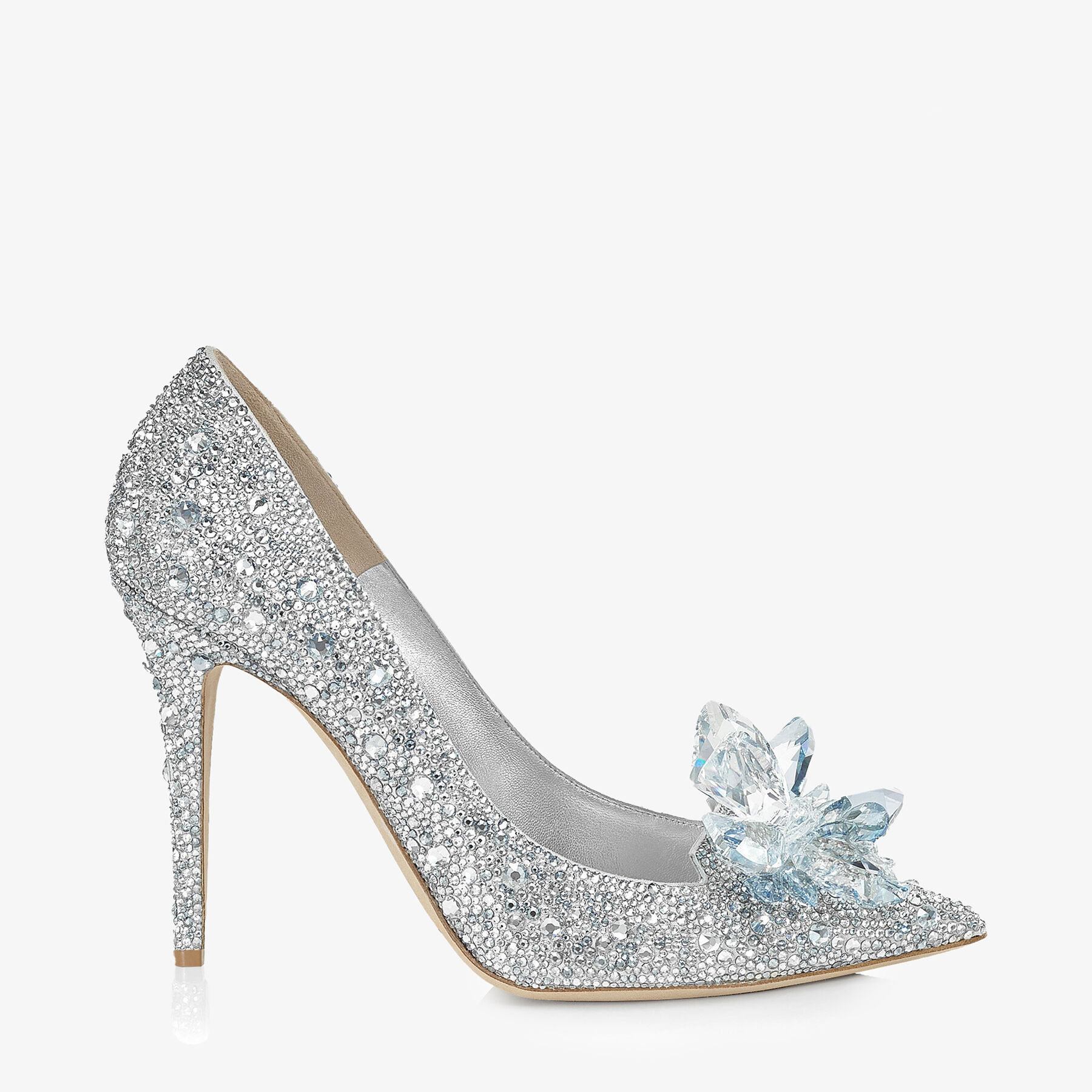 Crystal Covered Pointy Toe Pump | AVRIL | JIMMY CHOO Crystal Covered Pointy Toe Pump | AVRIL | JIMMY CHOO