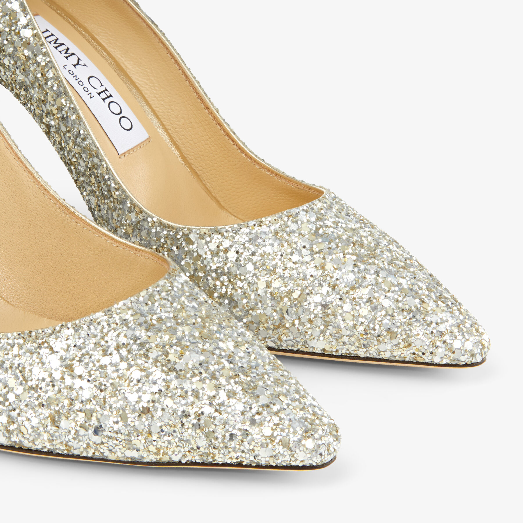 Jimmy choo romy 100 glitter hotsell