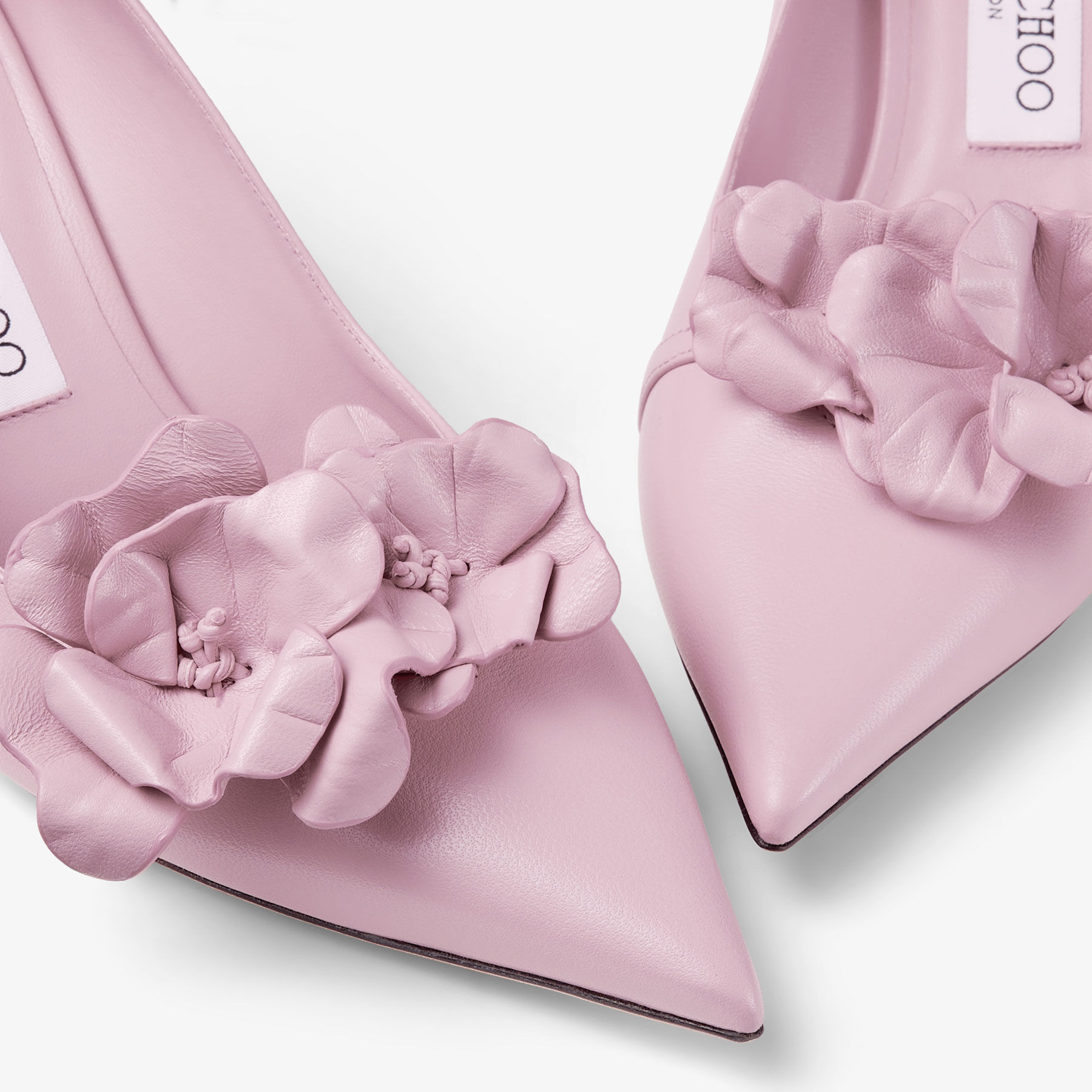 Mindy floral appliqu茅 leather sneaker outlet