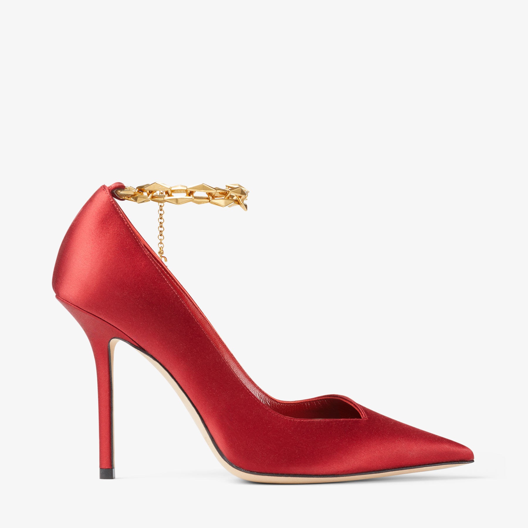 Jimmy choo red discount suede pumps