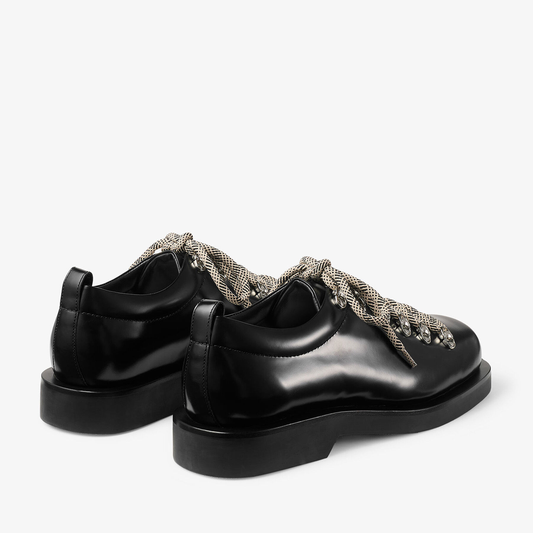 Jimmy Choo Black Patent Leather Lace-Up Oxfords Jimmy Choo Patent Leather Oxfords - Black Oxfords, Shoes  main image 3
