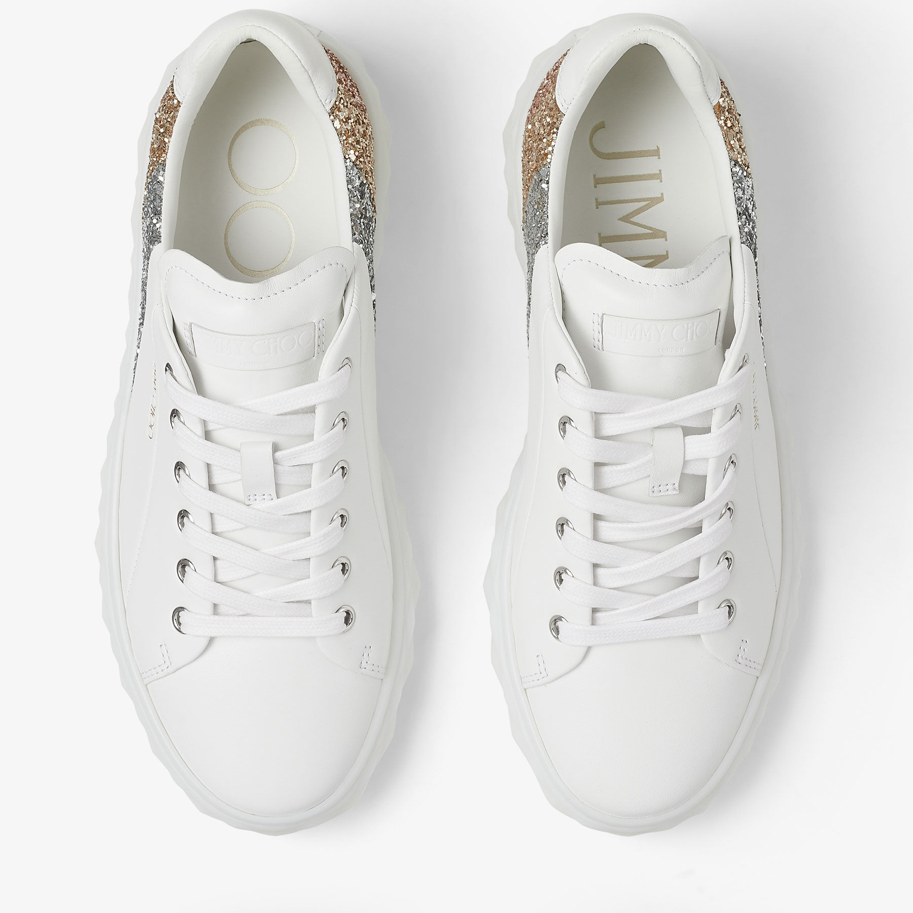 Diamond studded cheap tennis shoes