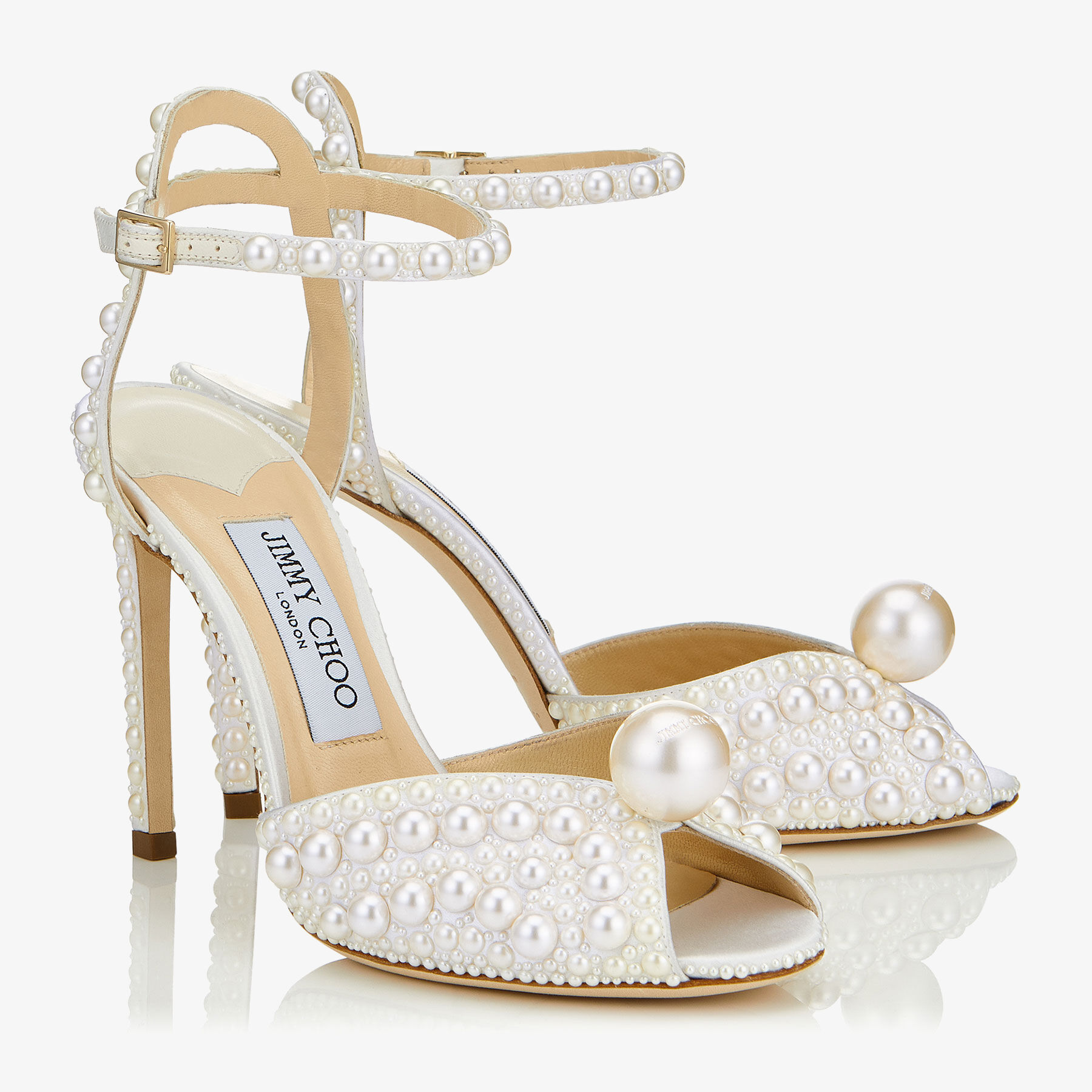 Jimmy choo pearl sandals best sale