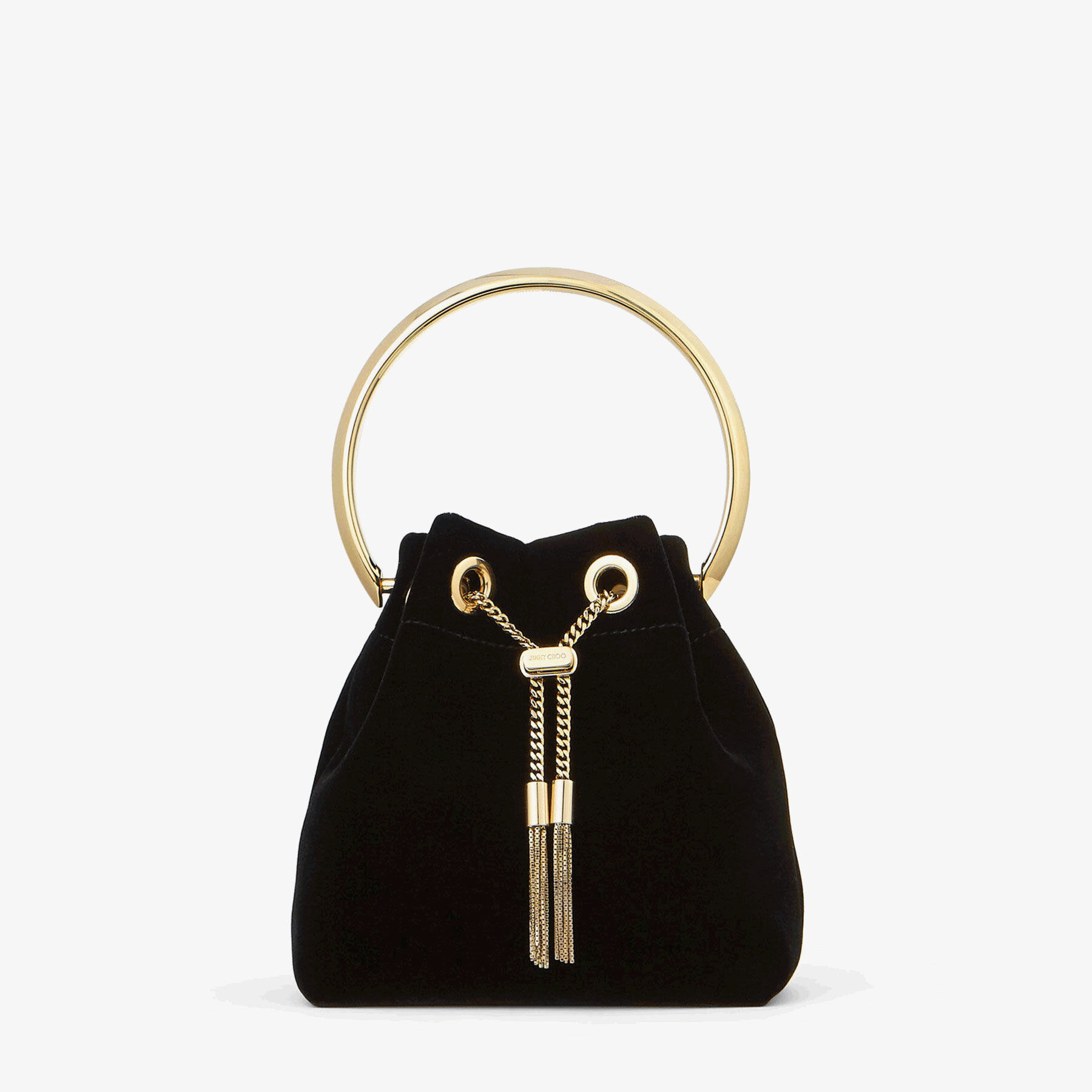 Bon Bon Black Velvet Bag JIMMY CHOO
