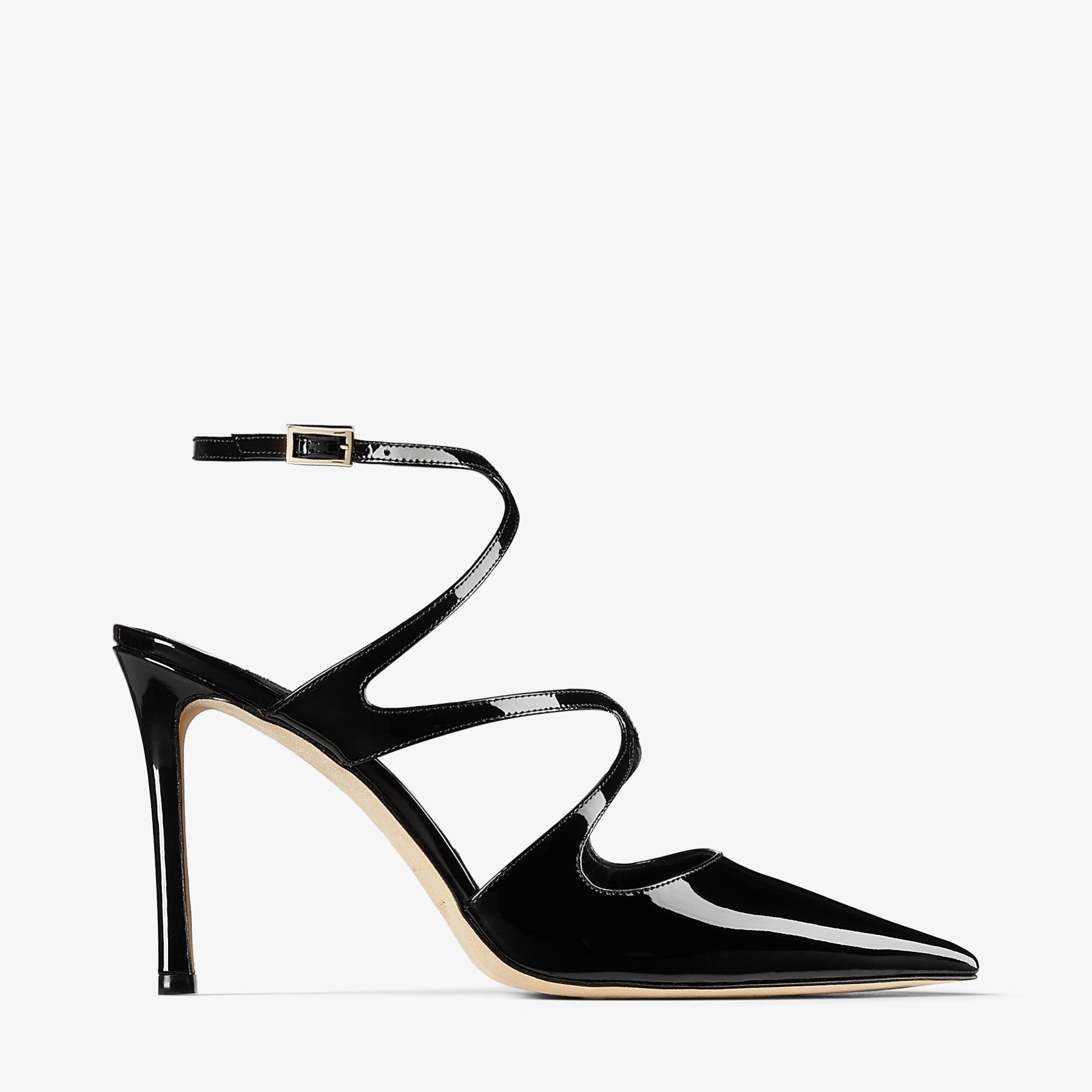 AZIA PUMP 95 Black Patent Leather Pumps Autumn Collection