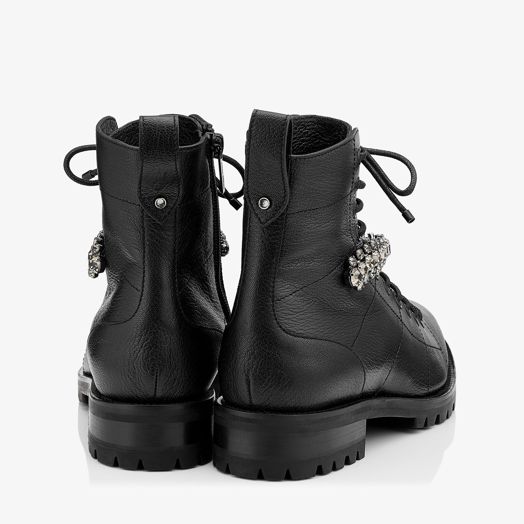 Jimmy Choo Ankle Boots Cruz Women Leather Black 4
