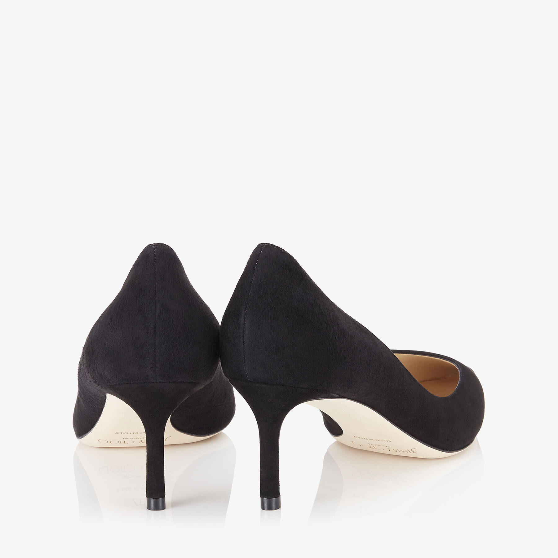 JIMMY CHOO ROMY 60 スエードパンプス viola size38 Black Suede Pointy Toe Pumps | Romy 60 | Cruise 17 | JIMMY CHOO
