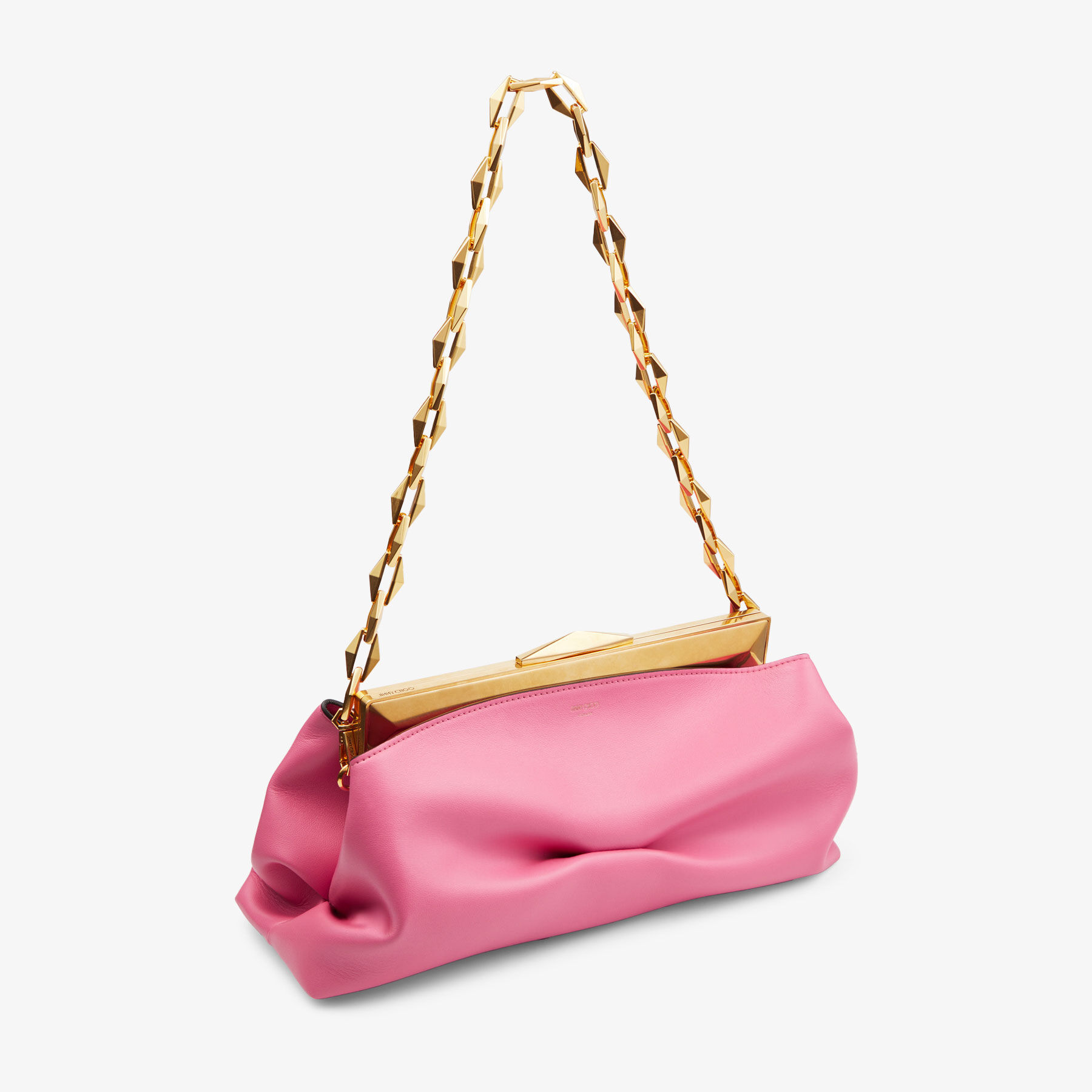 Topshop pink clutch bag on sale