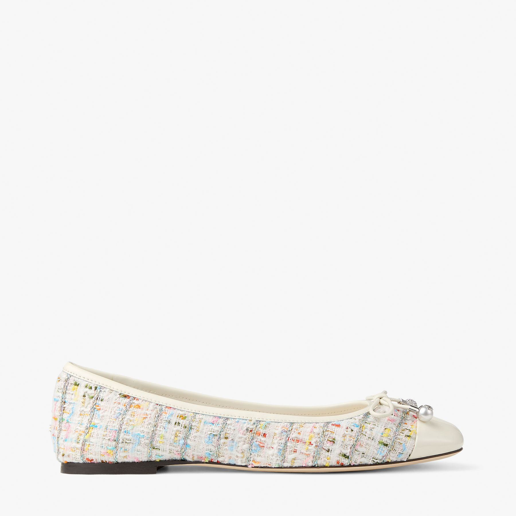 【JIMMYCHOO】 pink elme flats （関税送料込） Jimmy Choo Elme Ballet Flats | Pink | FARFETCH