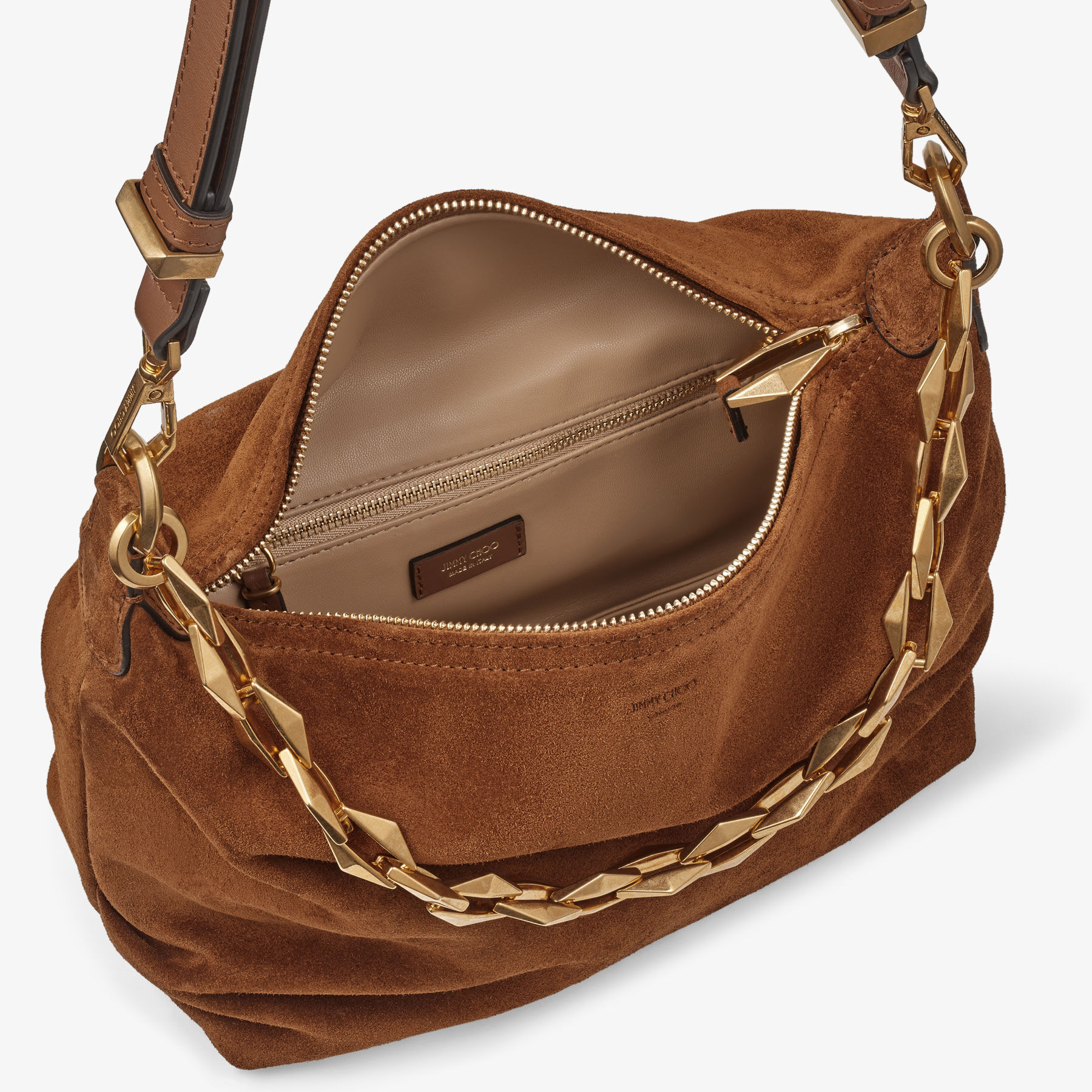 Jimmy choo tan bag store