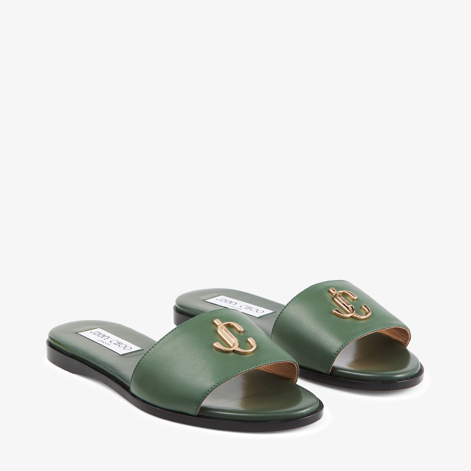 JIMMY CHOO Clovis Flat フラット Clovis Flat|Silver Mix Suede Flats| JIMMY CHOO