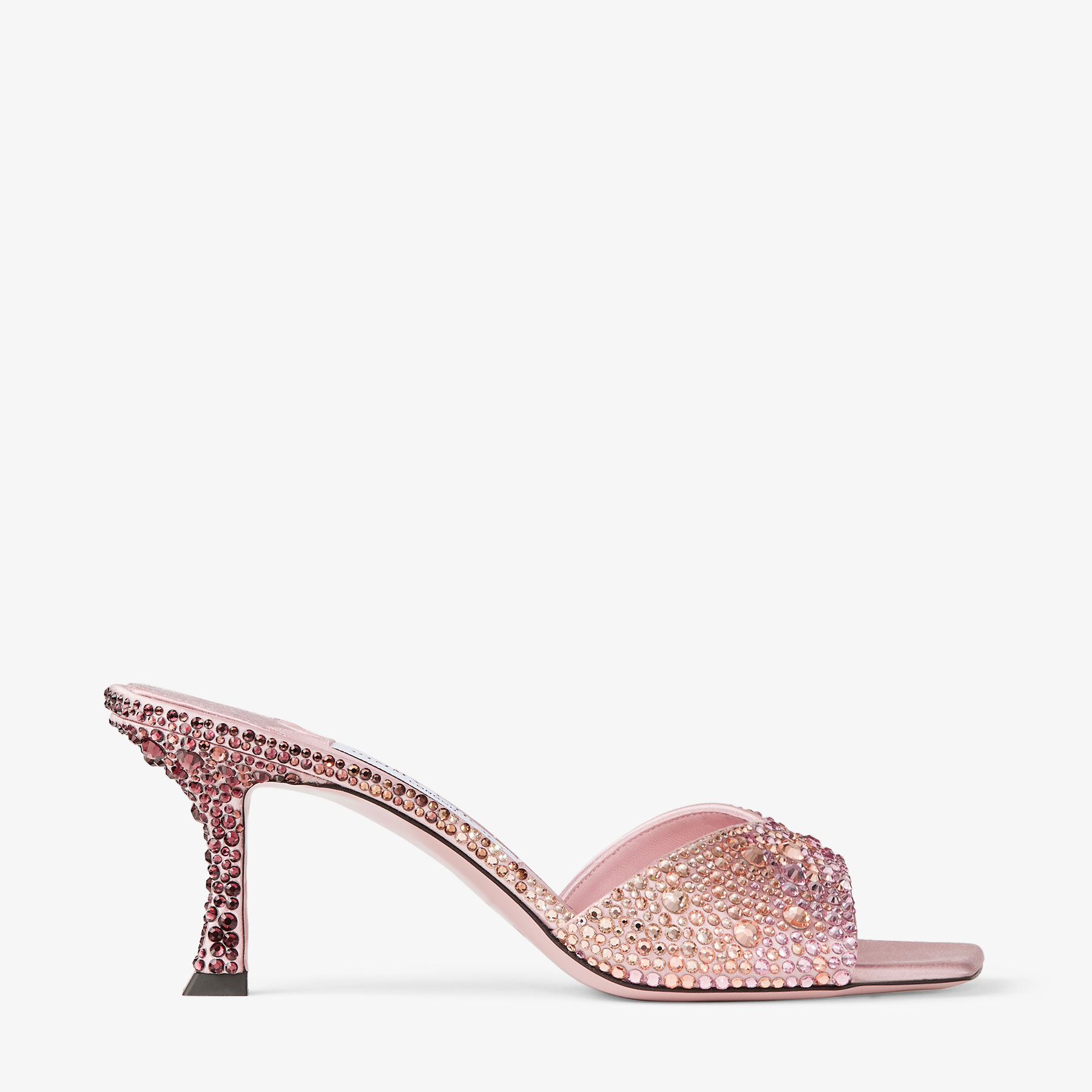 Women's Pink Crystal Sandals | Jimmy Choo UK