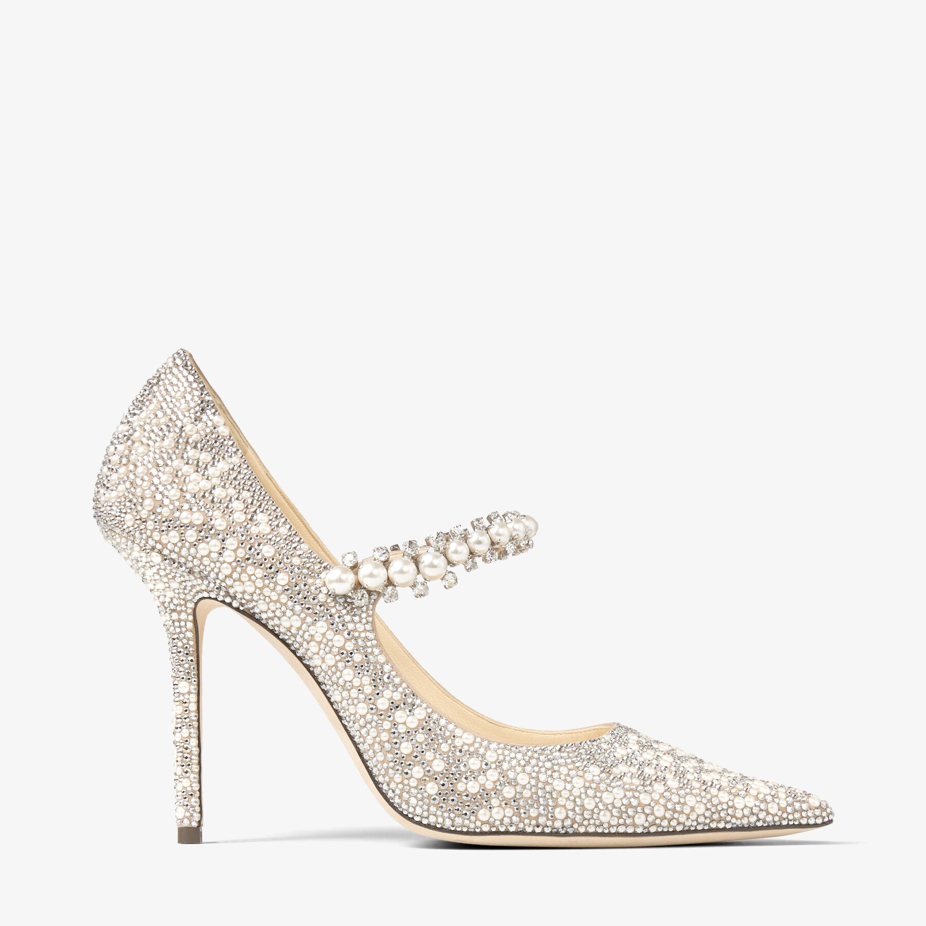 Ballet Pink Suede Mary Jane Pumps with 