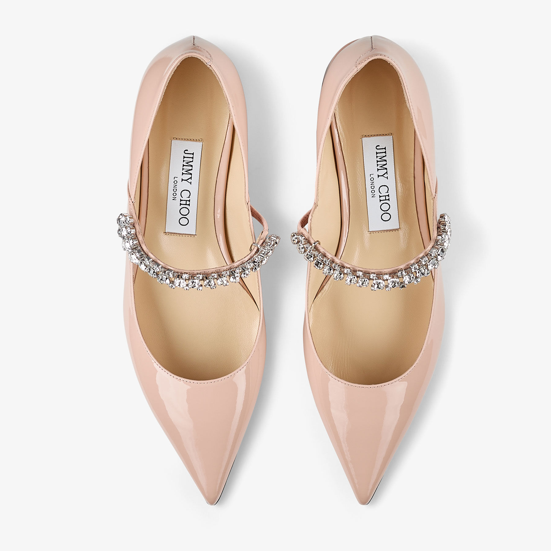 バレエシューズ Jimmy Choo BALLERINE SHOES (BINGPUMPFLATPAT MACARON) Bing Pump Flat|Macaron Patent Leather Flats| JIMMY CHOO