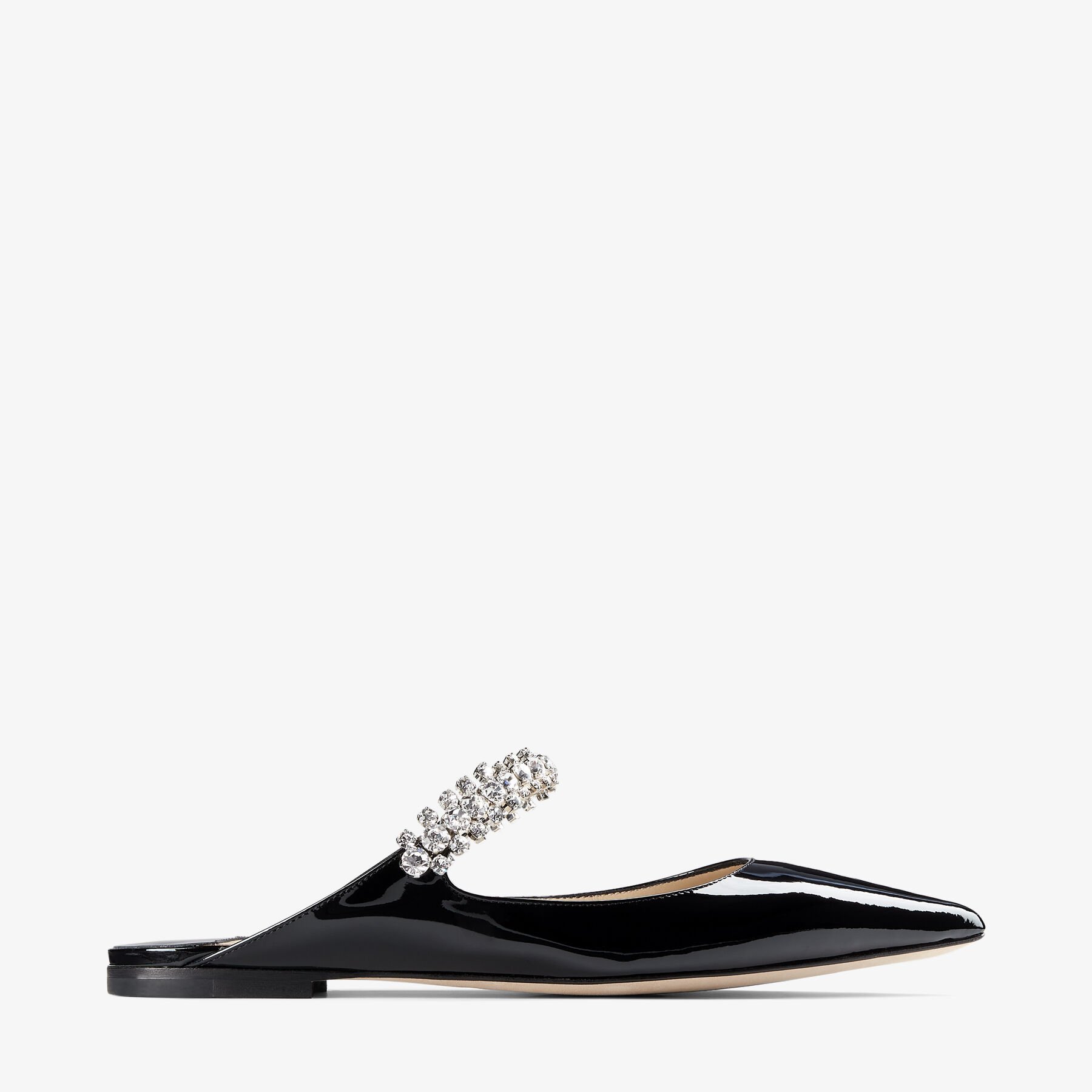 Bing Pump Flat | Latte Leather Flats | JIMMY CHOO